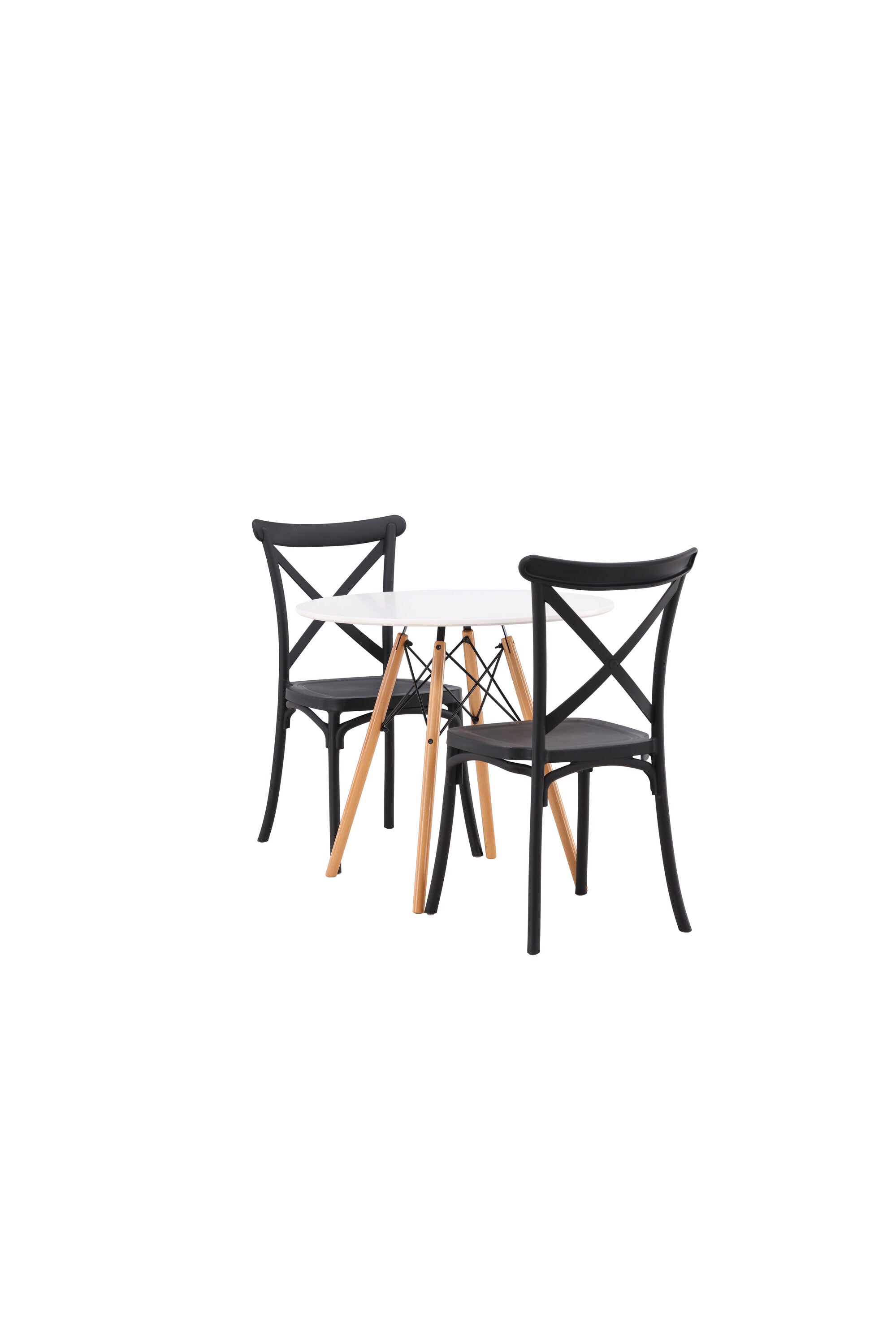 Matgrupp Danburi med 2st matstolar Crosett-GR Dining Set-Venture Home-peaceofhome.se