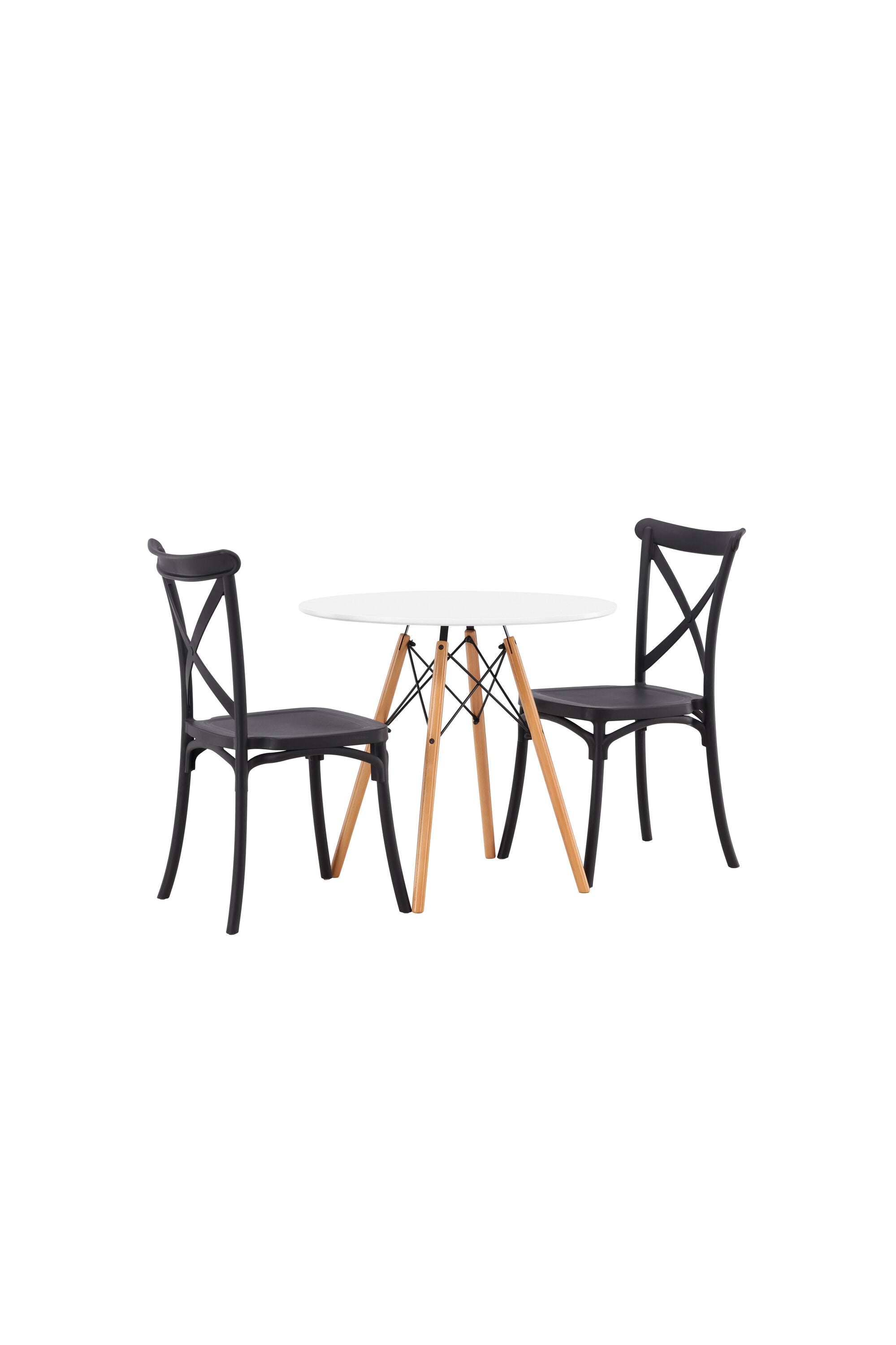 Matgrupp Danburi med 2st matstolar Crosett-GR Dining Set-Venture Home-peaceofhome.se