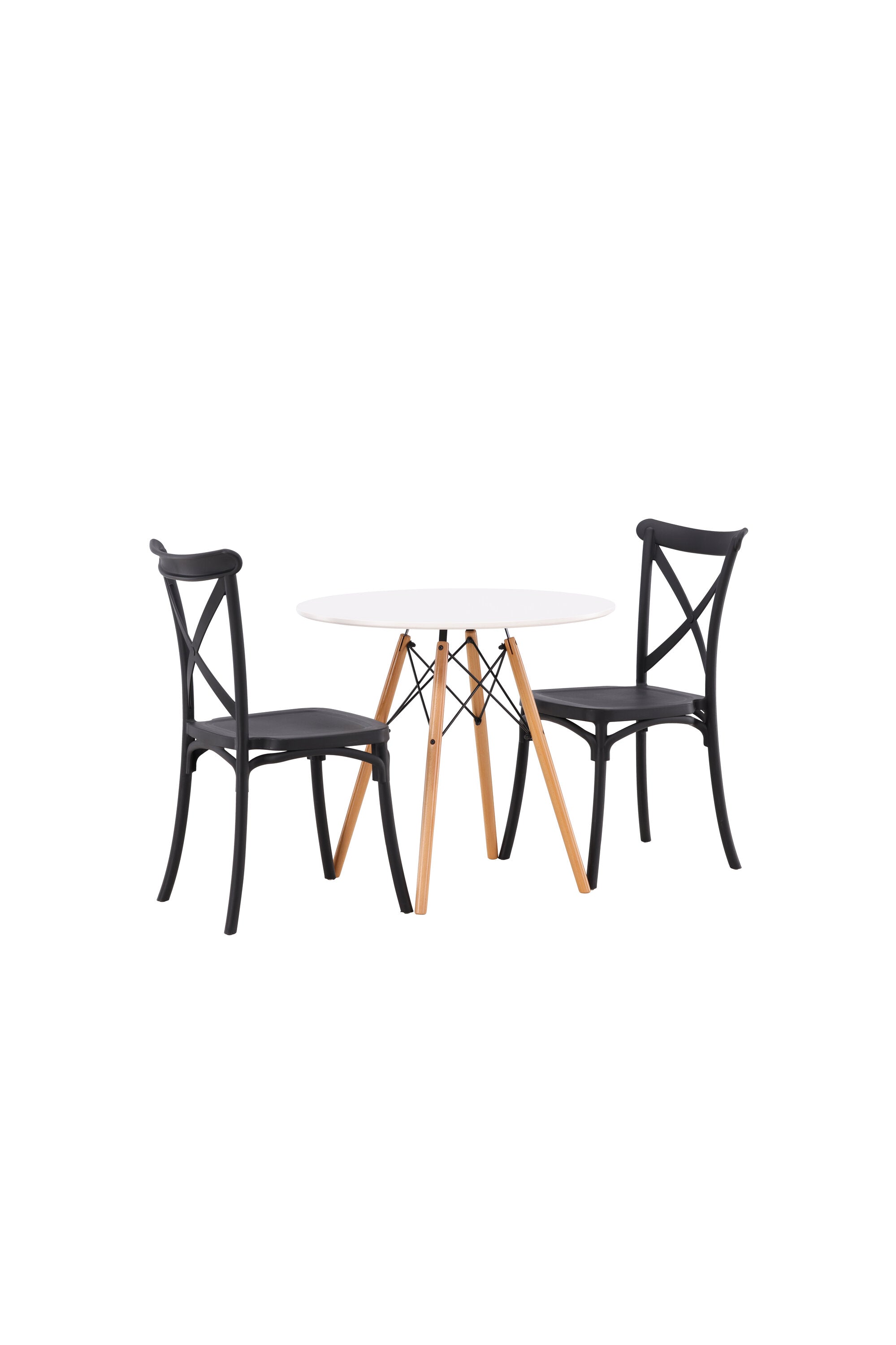 Matgrupp Danburi med 2st matstolar Crosett-GR Dining Set-Venture Home-peaceofhome.se