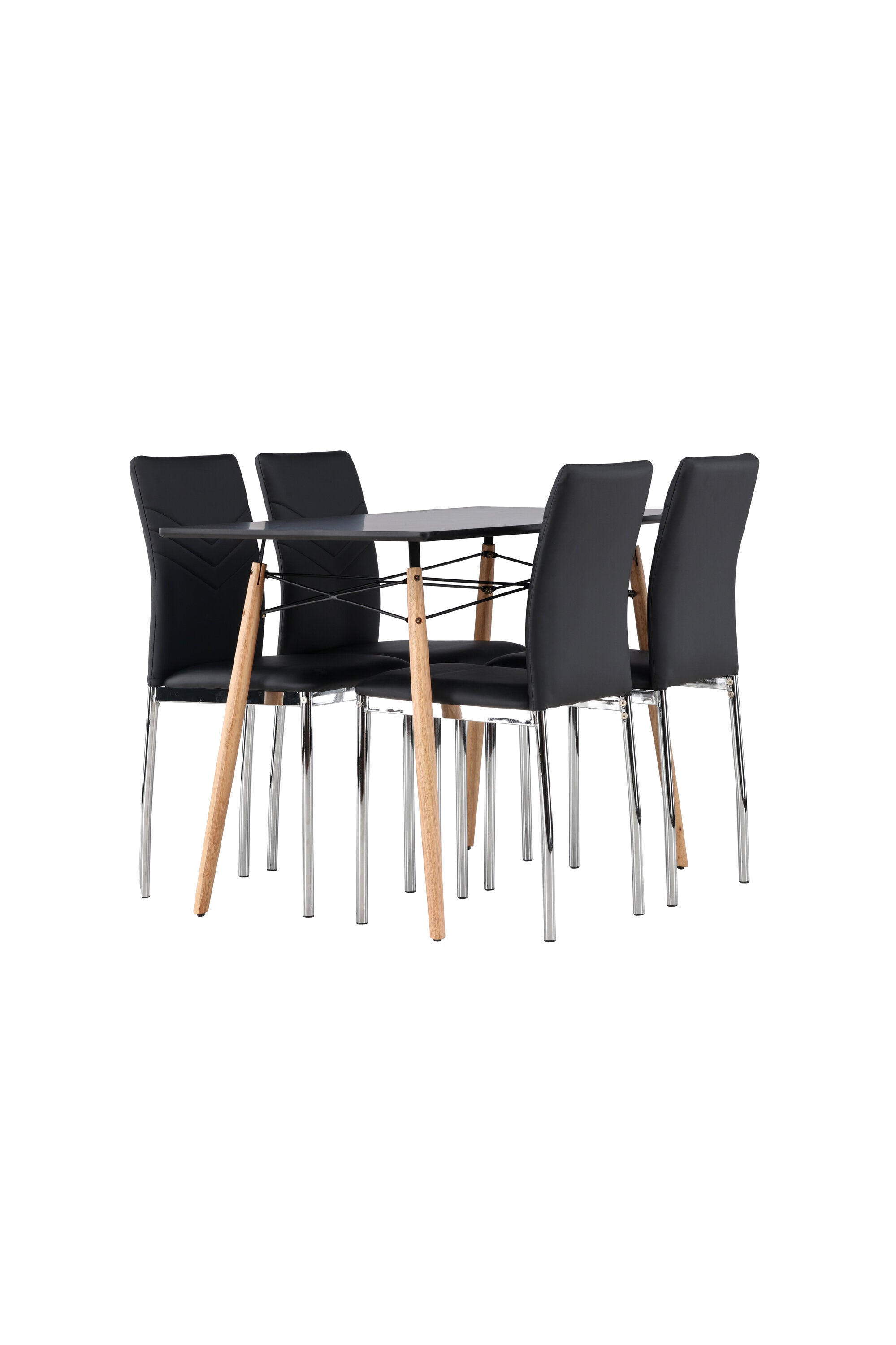 Matgrupp Danburi med 4 stycken stolar Lily-GR Dining Set-Venture Home-peaceofhome.se