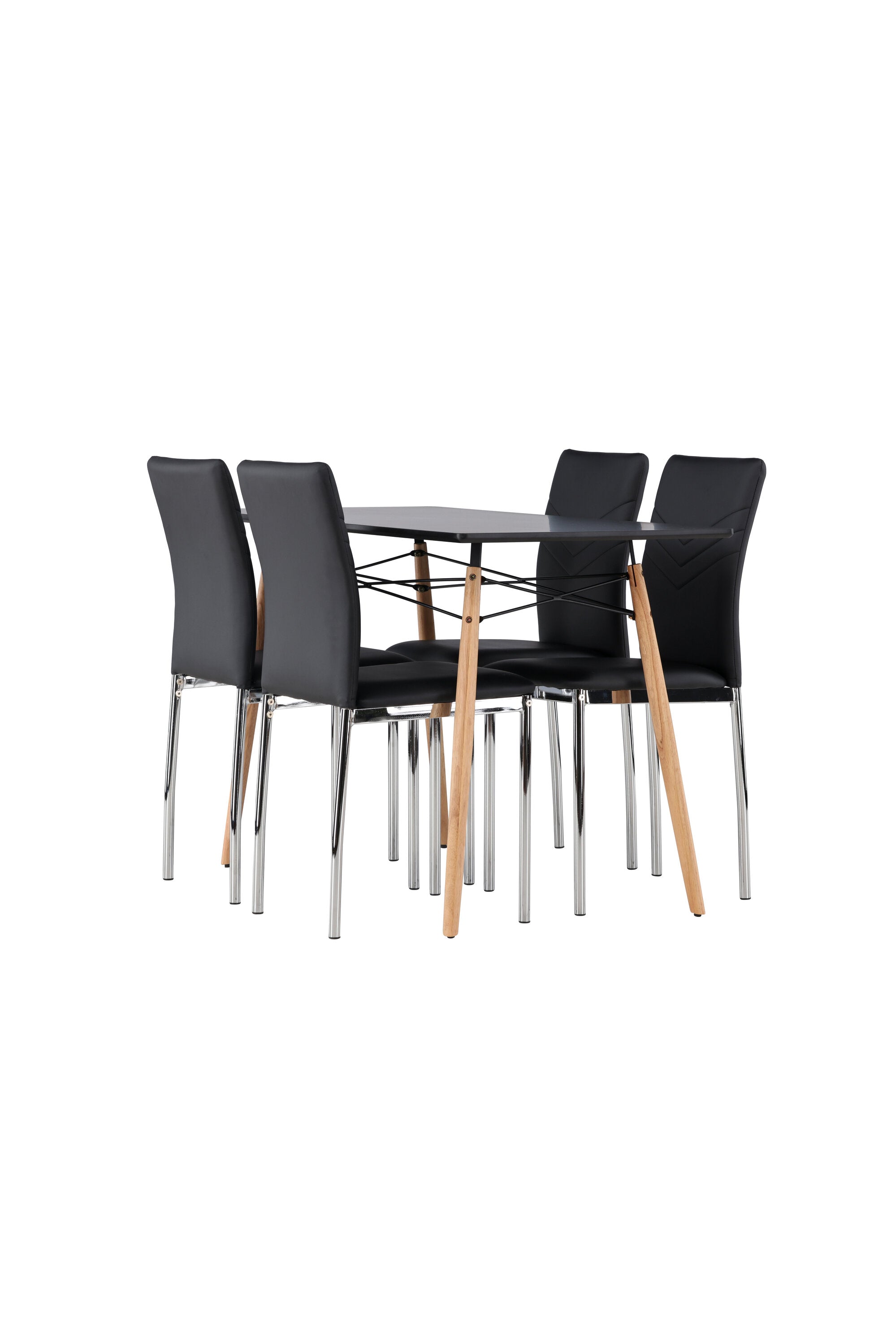 Matgrupp Danburi med 4 stycken stolar Lily-GR Dining Set-Venture Home-peaceofhome.se