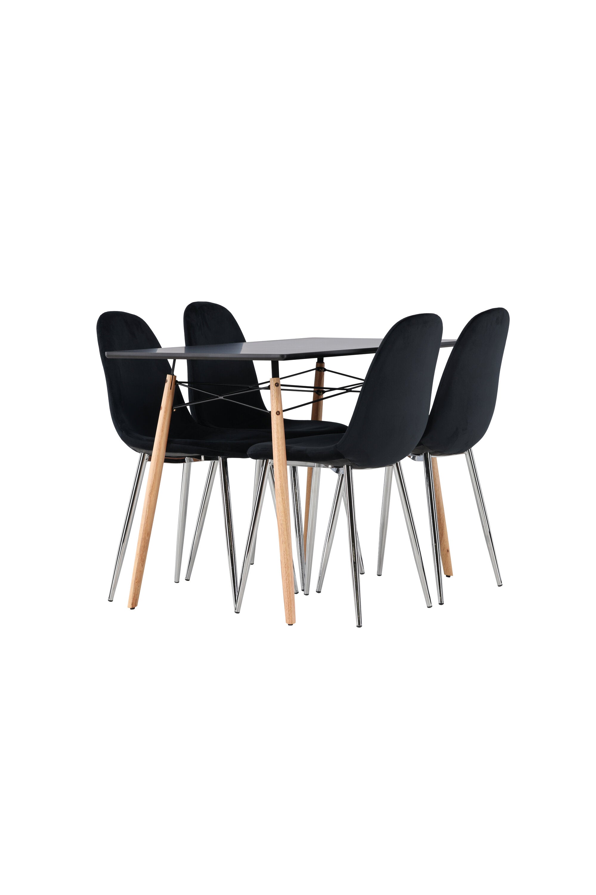 Matgrupp Danburi med 4 stycken stolar Polar-GR Dining Set-Venture Home-peaceofhome.se