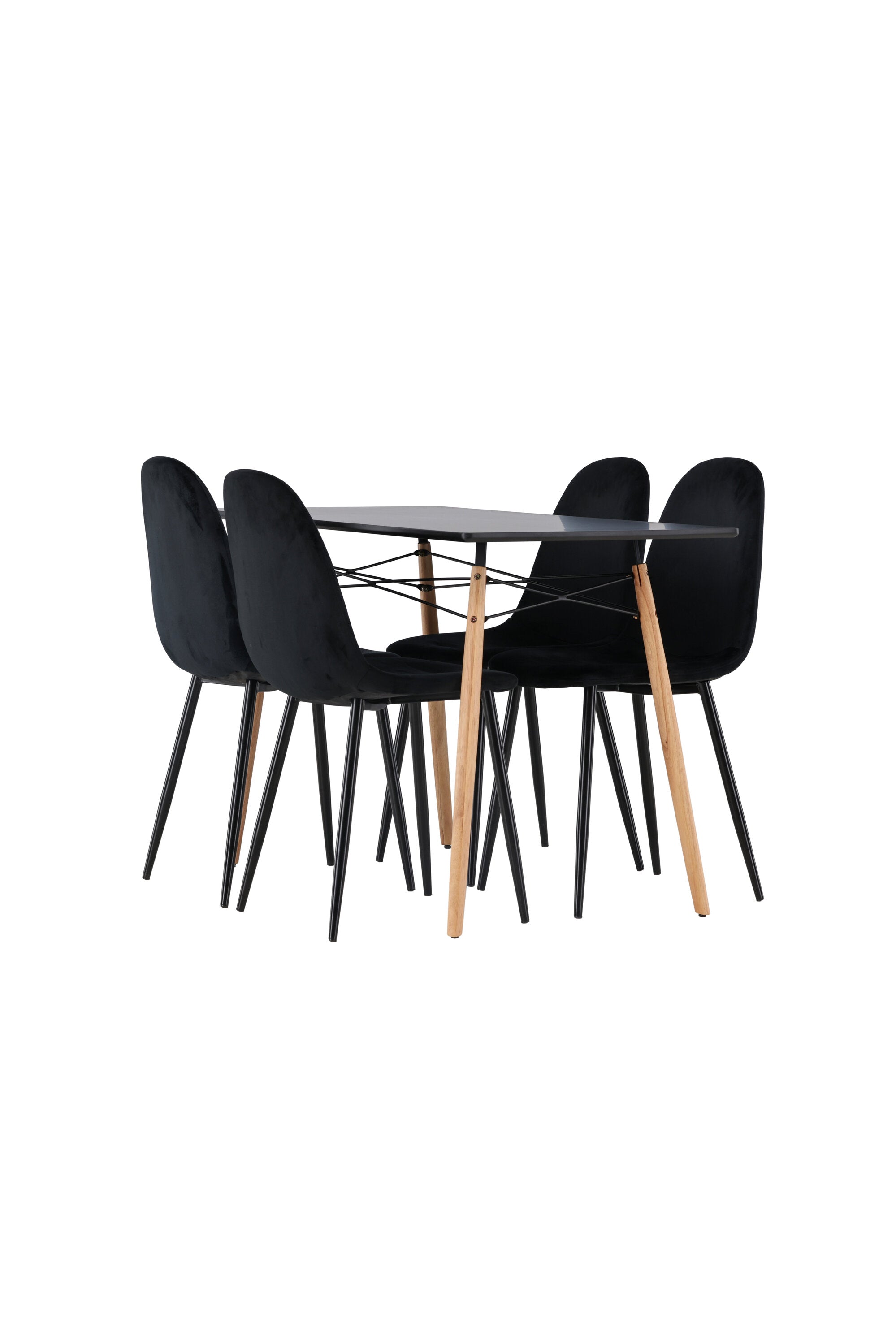 Matgrupp Danburi med 4 stycken stolar Polar-GR Dining Set-Venture Home-peaceofhome.se