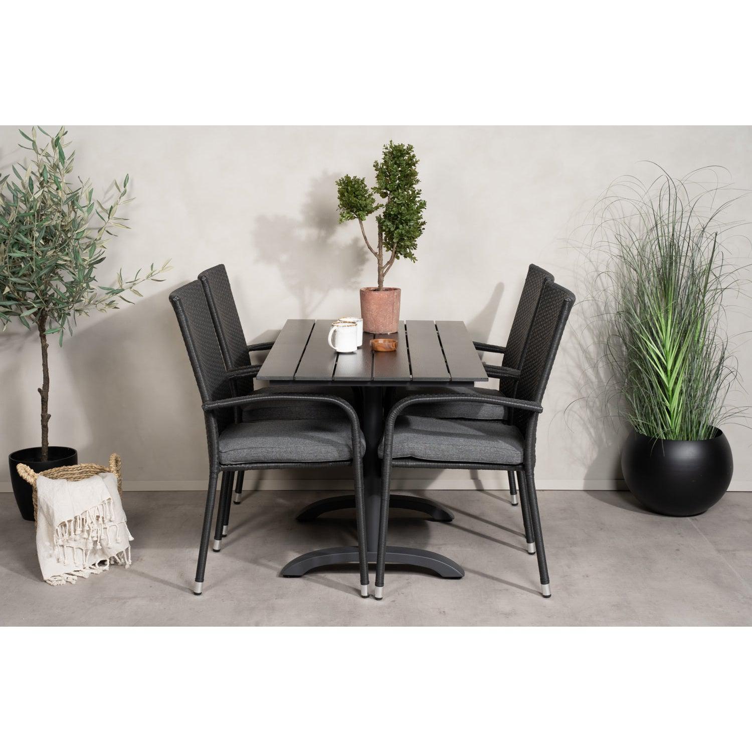 Matgrupp Denver med stolarna Anna-Table Set-Venture Home-peaceofhome.se