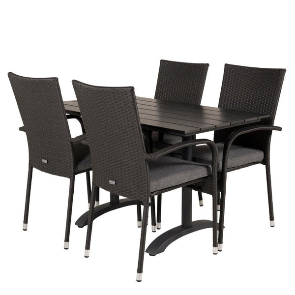 Matgrupp Denver med stolarna Anna-Table Set-Venture Home-peaceofhome.se
