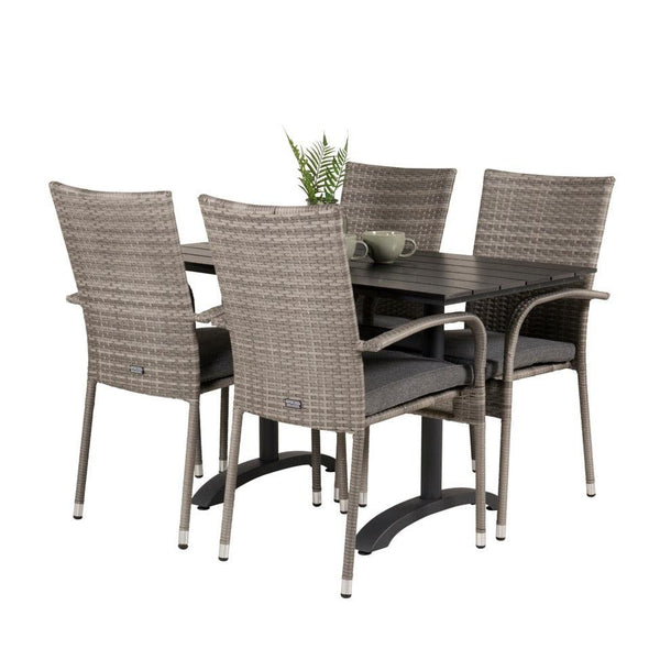 Matgrupp Denver med stolarna Anna-Table Set-Venture Home-peaceofhome.se