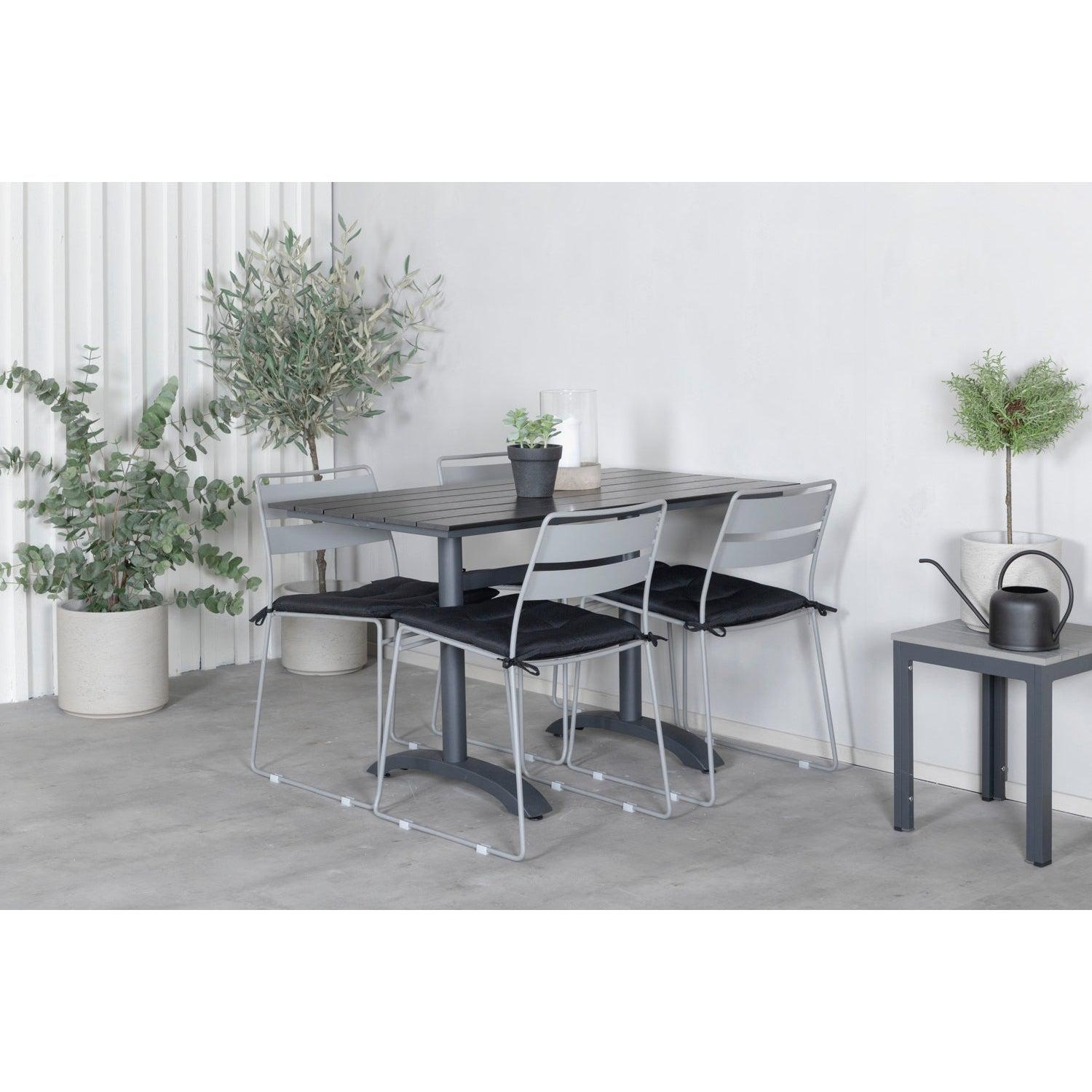 Matgrupp Denver med stolarna Lina-Table Set-Venture Home-peaceofhome.se