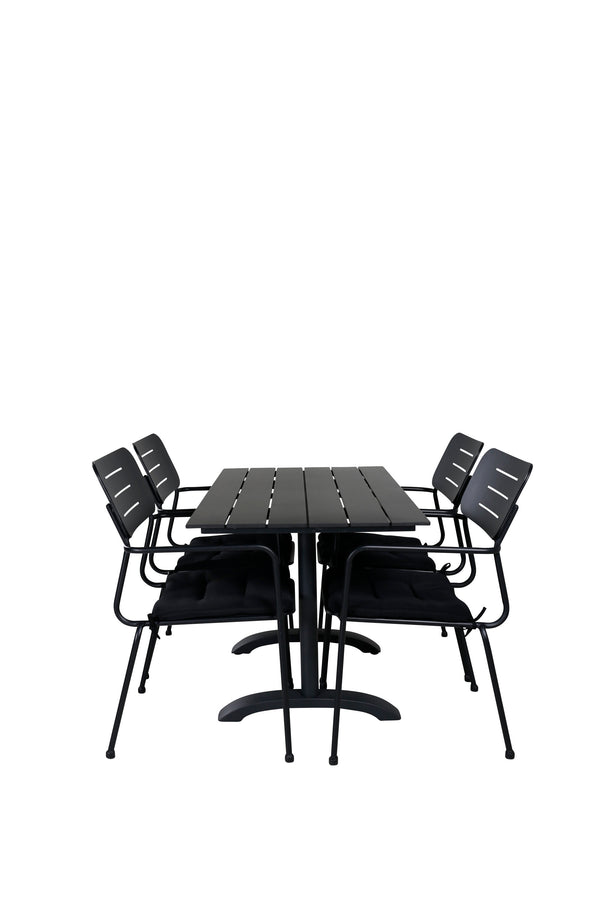 Matgrupp Denver med stolarna Nicke-Table Set-Venture Home-peaceofhome.se