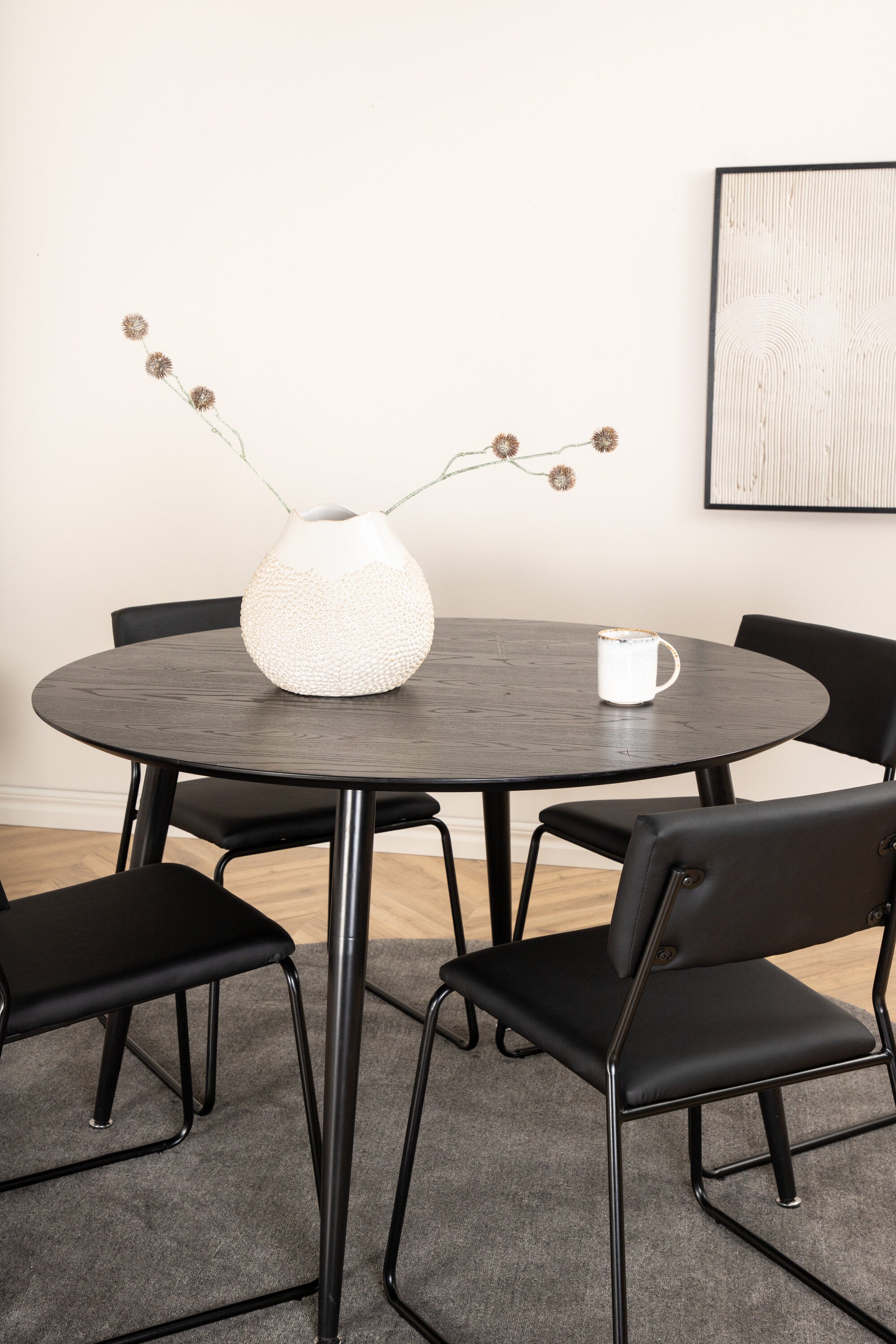 Matgrupp Dipp med stolarna Kenth-GR Dining Set-Venture Home-peaceofhome.se