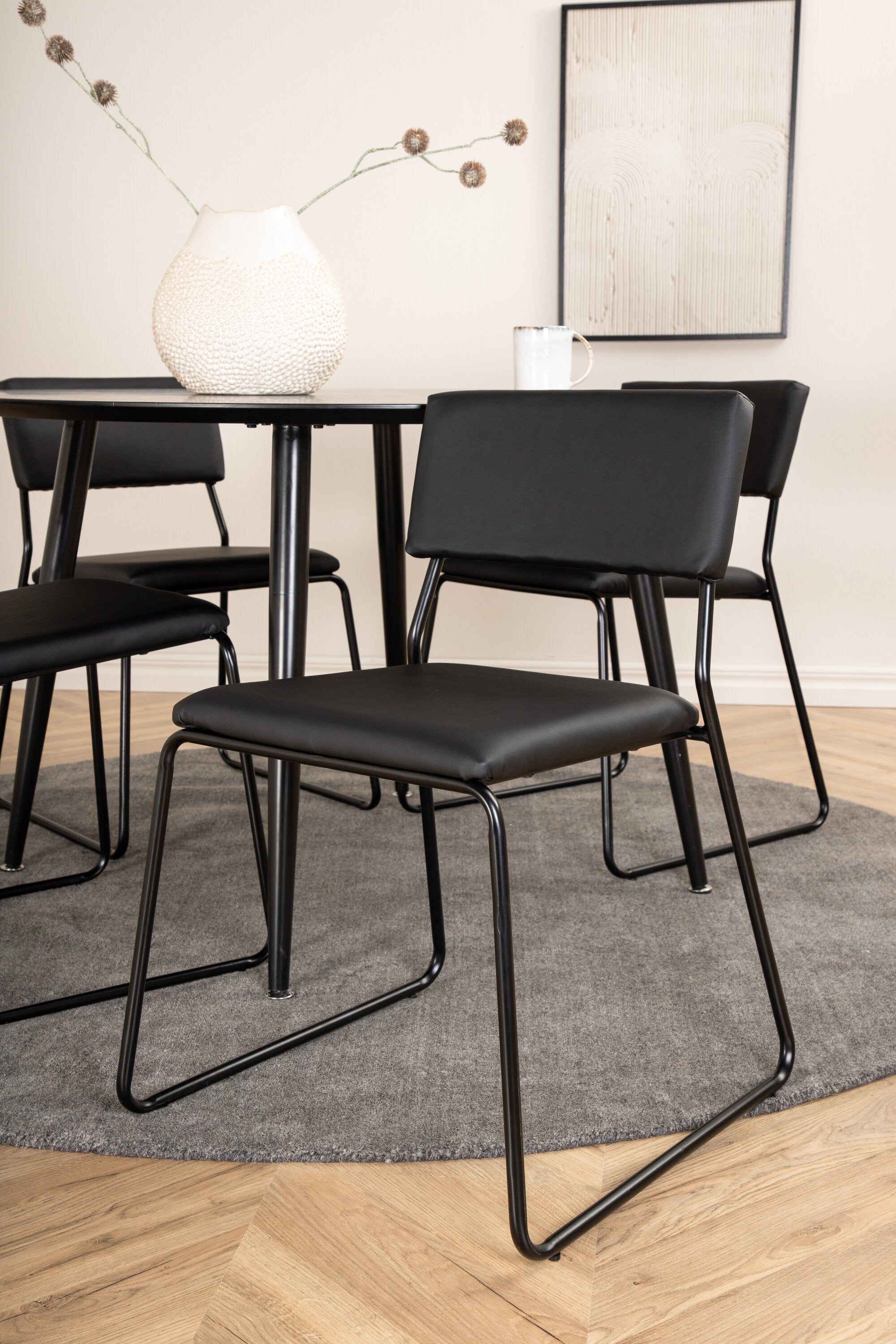 Matgrupp Dipp med stolarna Kenth-GR Dining Set-Venture Home-peaceofhome.se