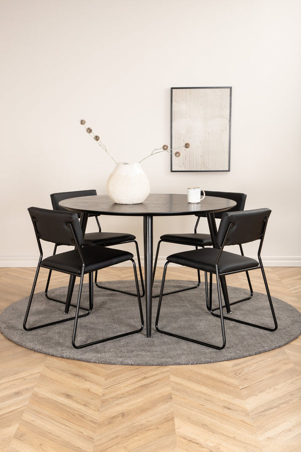 Matgrupp Dipp med stolarna Kenth-GR Dining Set-Venture Home-peaceofhome.se