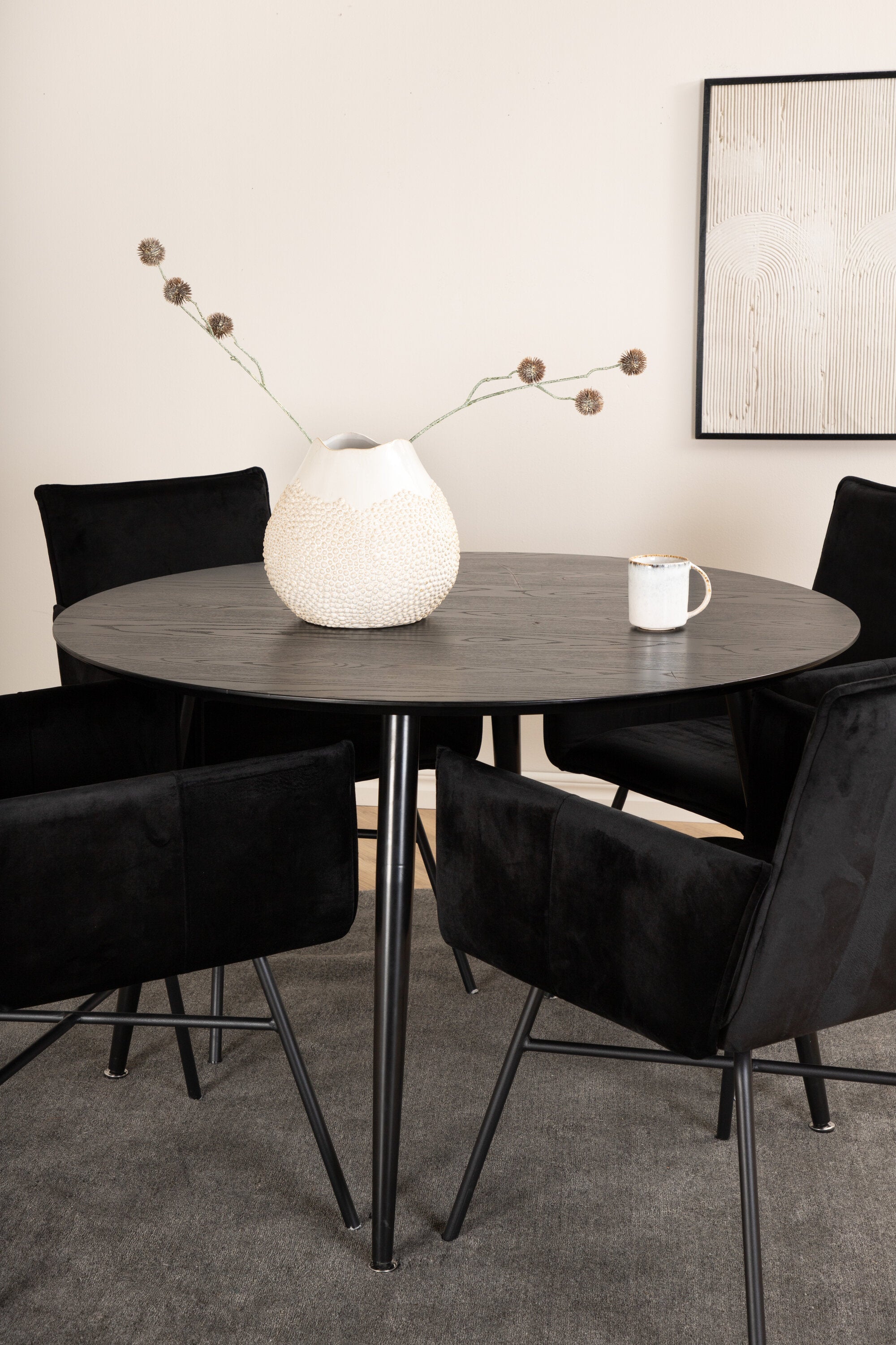 Matgrupp Dipp med stolarna Petra-GR Dining Set-Venture Home-peaceofhome.se