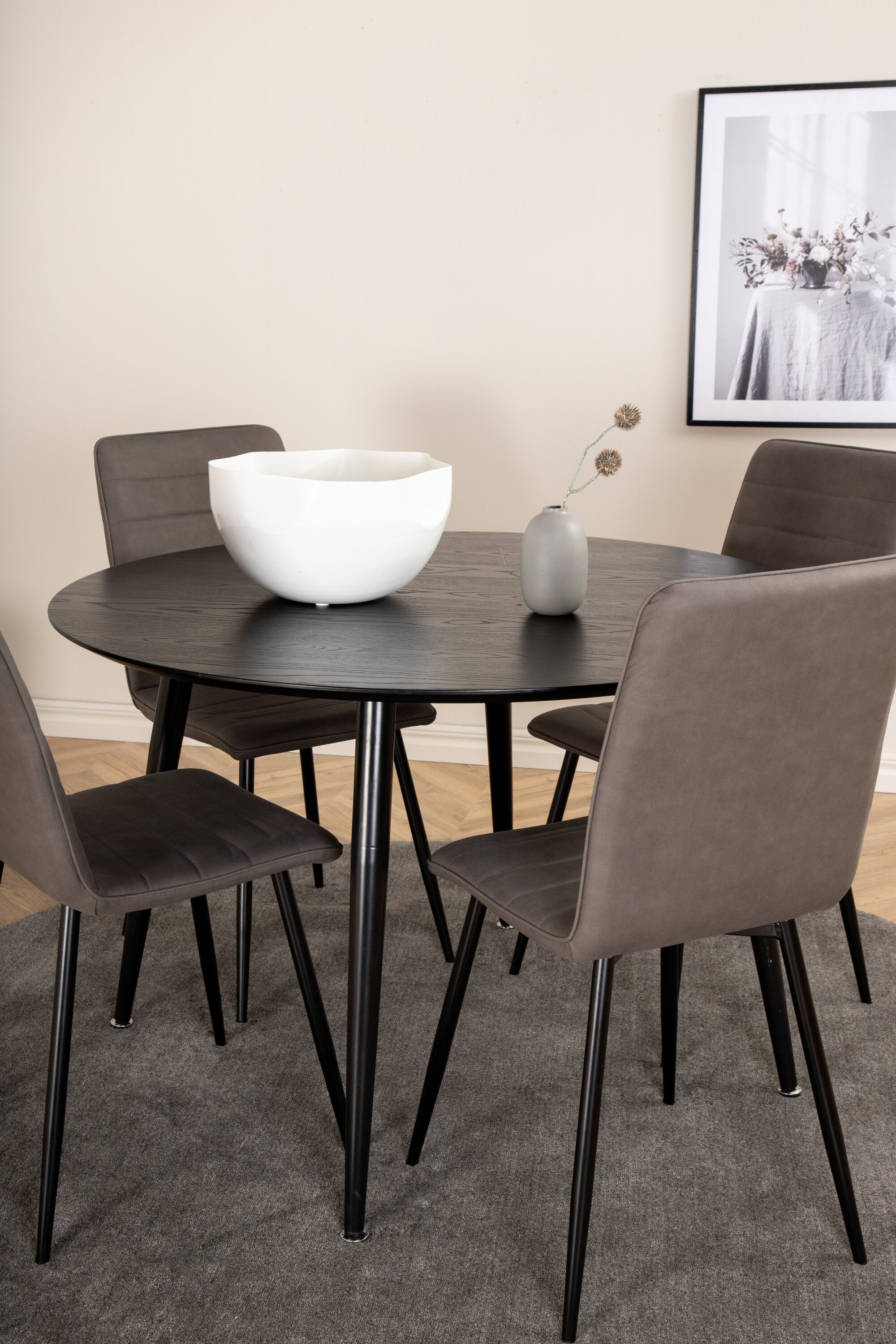 Matgrupp Dipp med stolarna Windu-GR Dining Set-Venture Home-peaceofhome.se