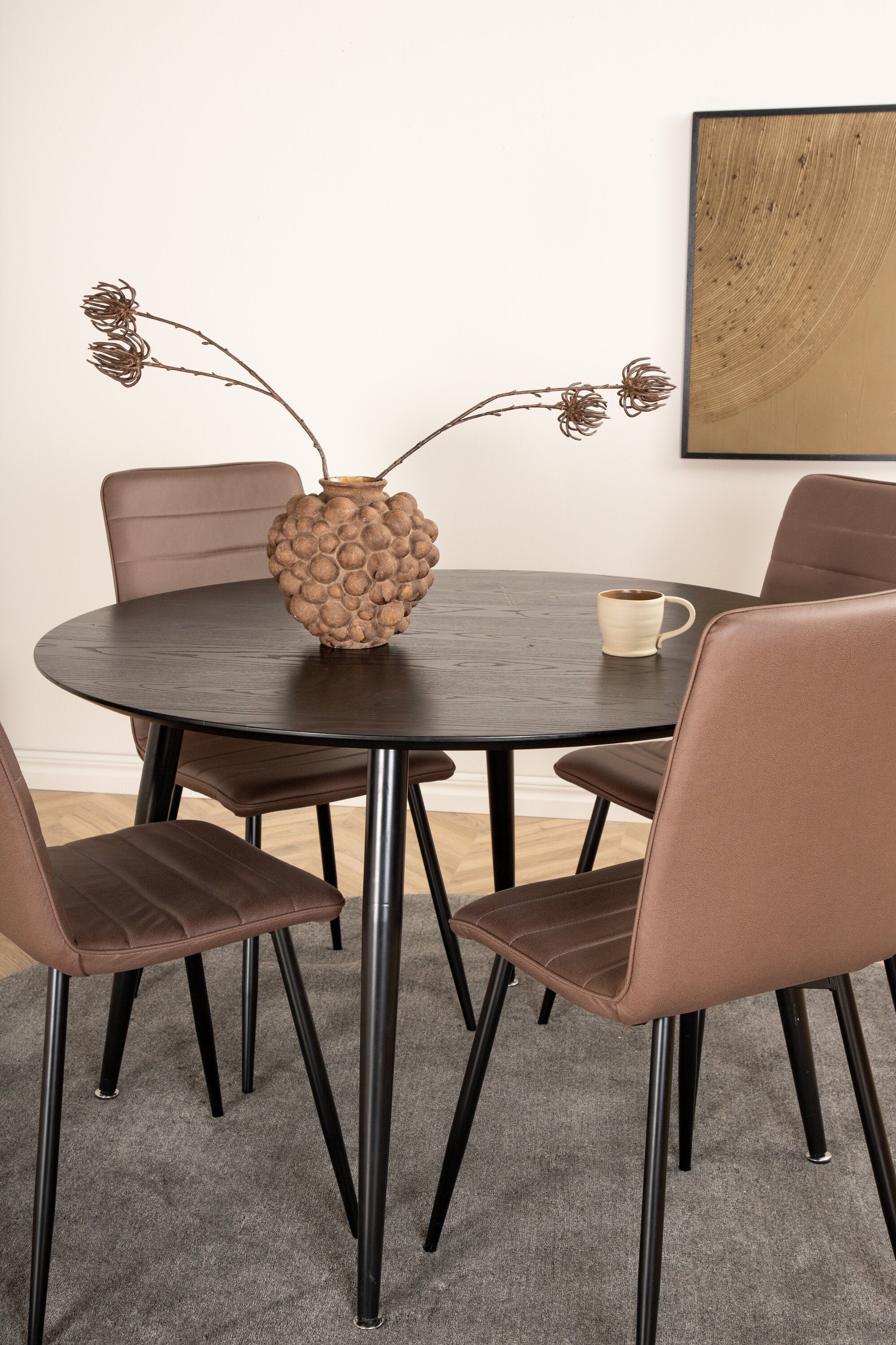 Matgrupp Dipp med stolarna Windu-GR Dining Set-Venture Home-peaceofhome.se