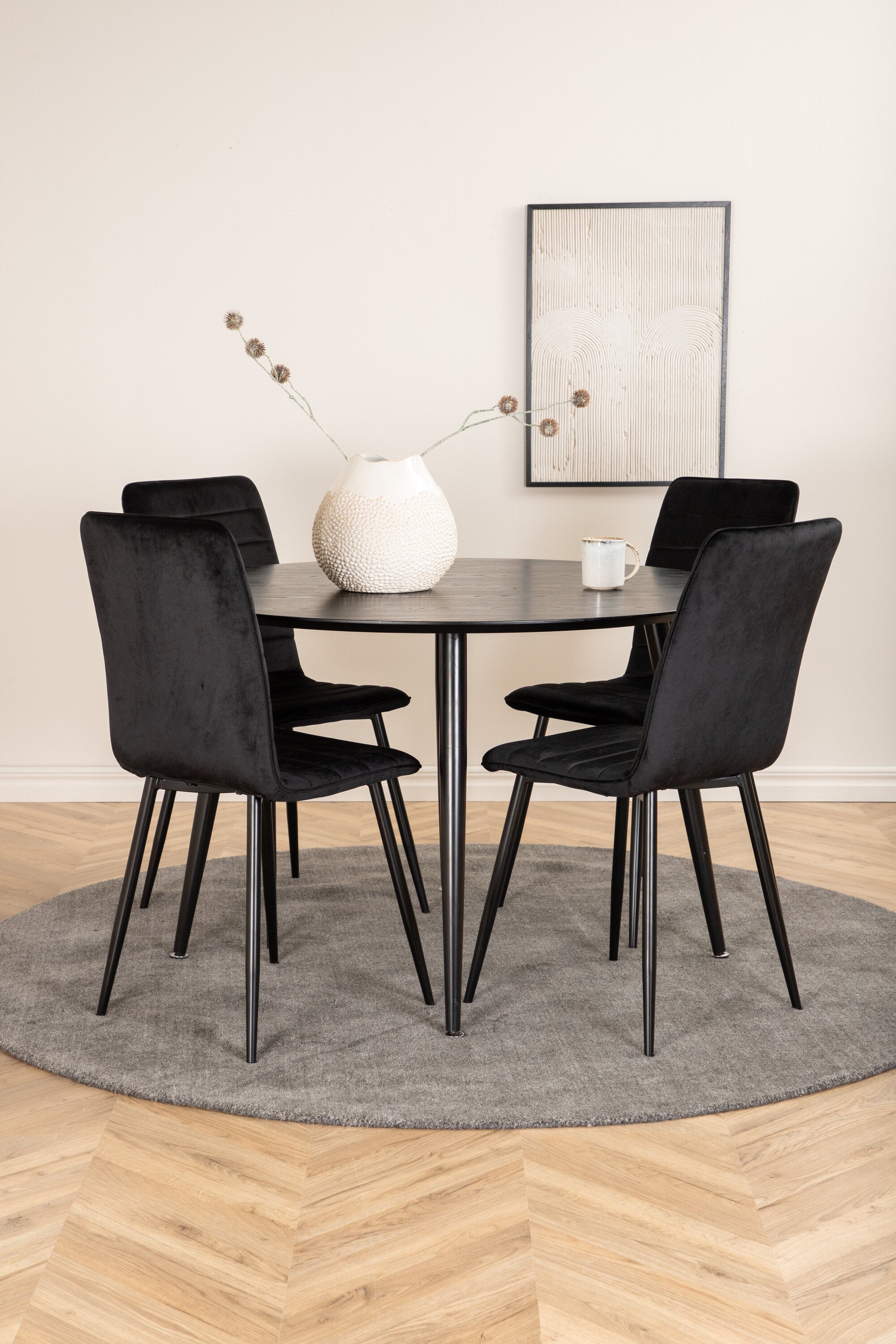 Matgrupp Dipp med stolarna Windu-GR Dining Set-Venture Home-peaceofhome.se