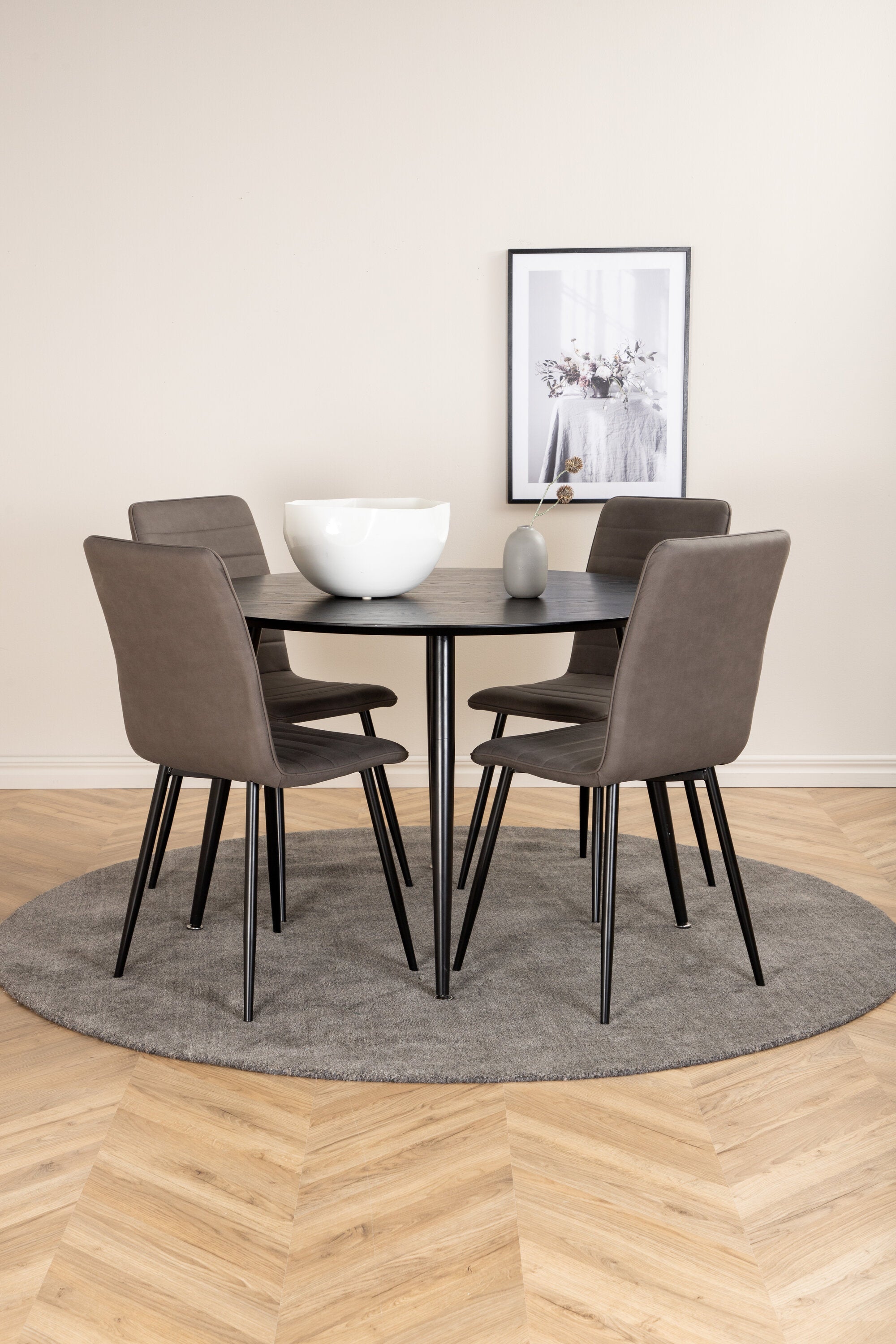 Matgrupp Dipp med stolarna Windu-GR Dining Set-Venture Home-peaceofhome.se