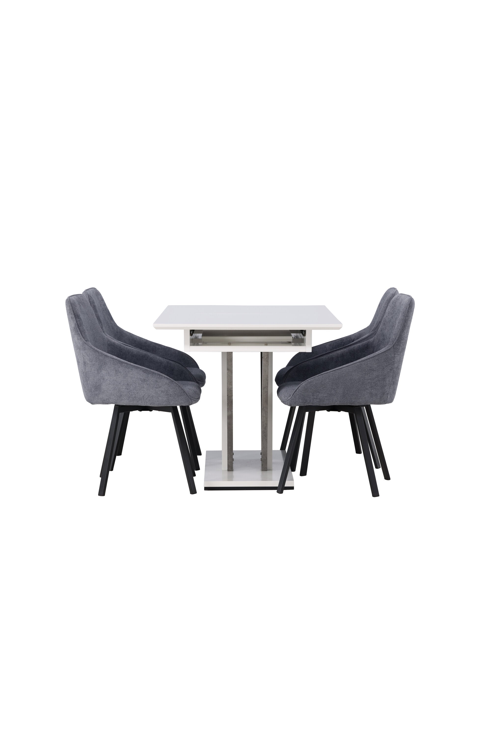 Matgrupp Disa med stolarna Rosie-GR Dining Set-Venture Home-peaceofhome.se