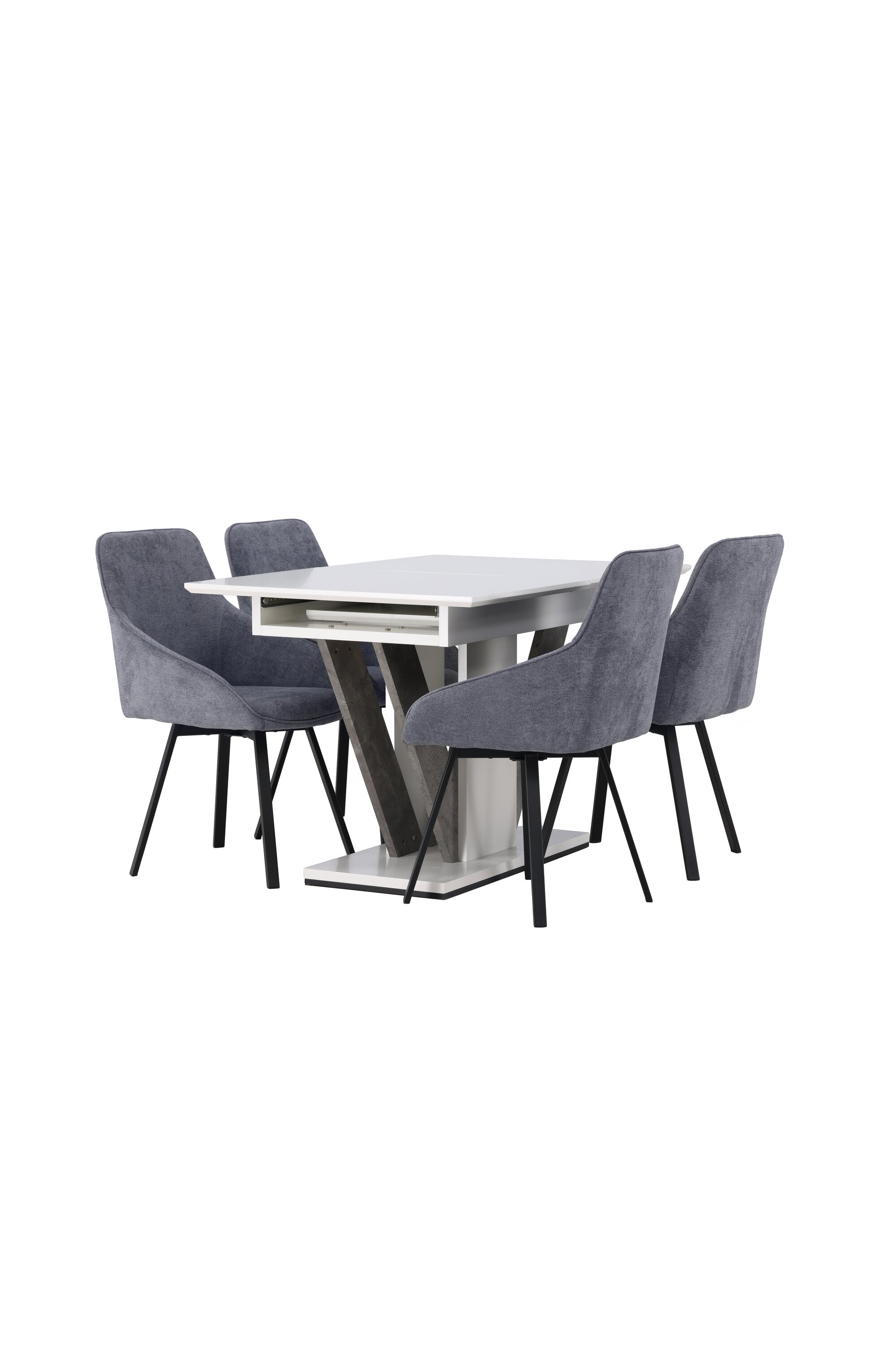 Matgrupp Disa med stolarna Rosie-GR Dining Set-Venture Home-peaceofhome.se