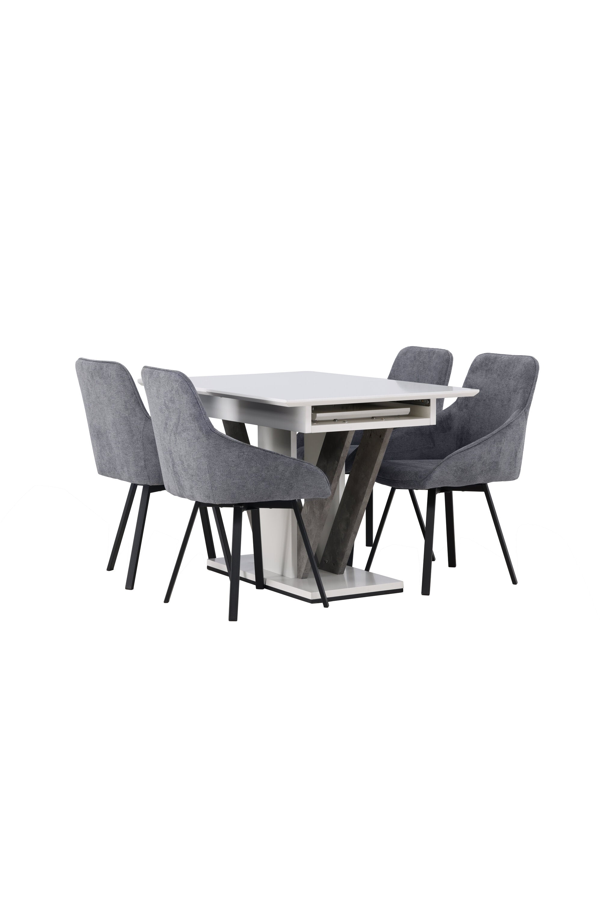 Matgrupp Disa med stolarna Rosie-GR Dining Set-Venture Home-peaceofhome.se