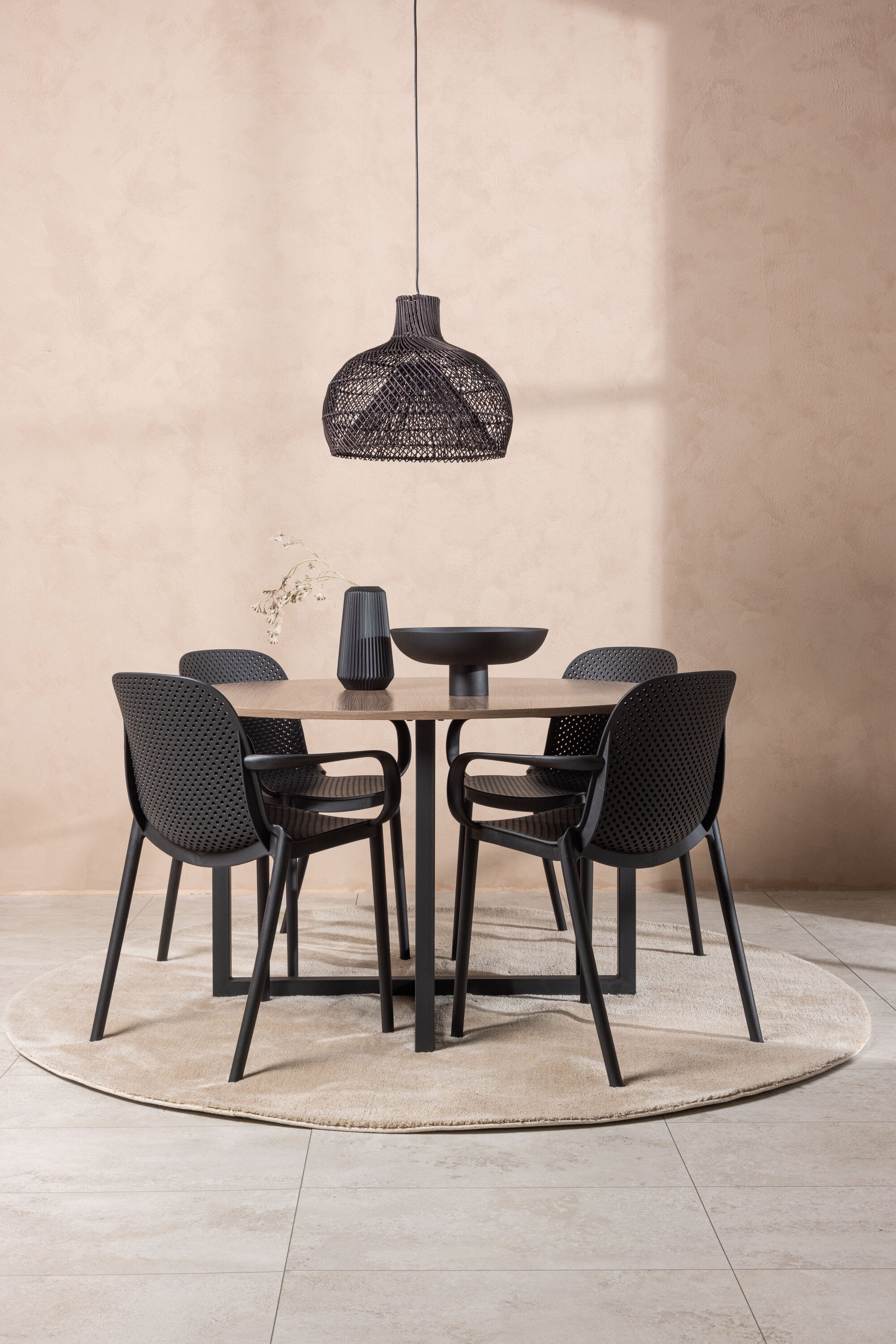 Matgrupp Durango med 4st matstolar Baltimore-GR Dining Set-Venture Home-peaceofhome.se