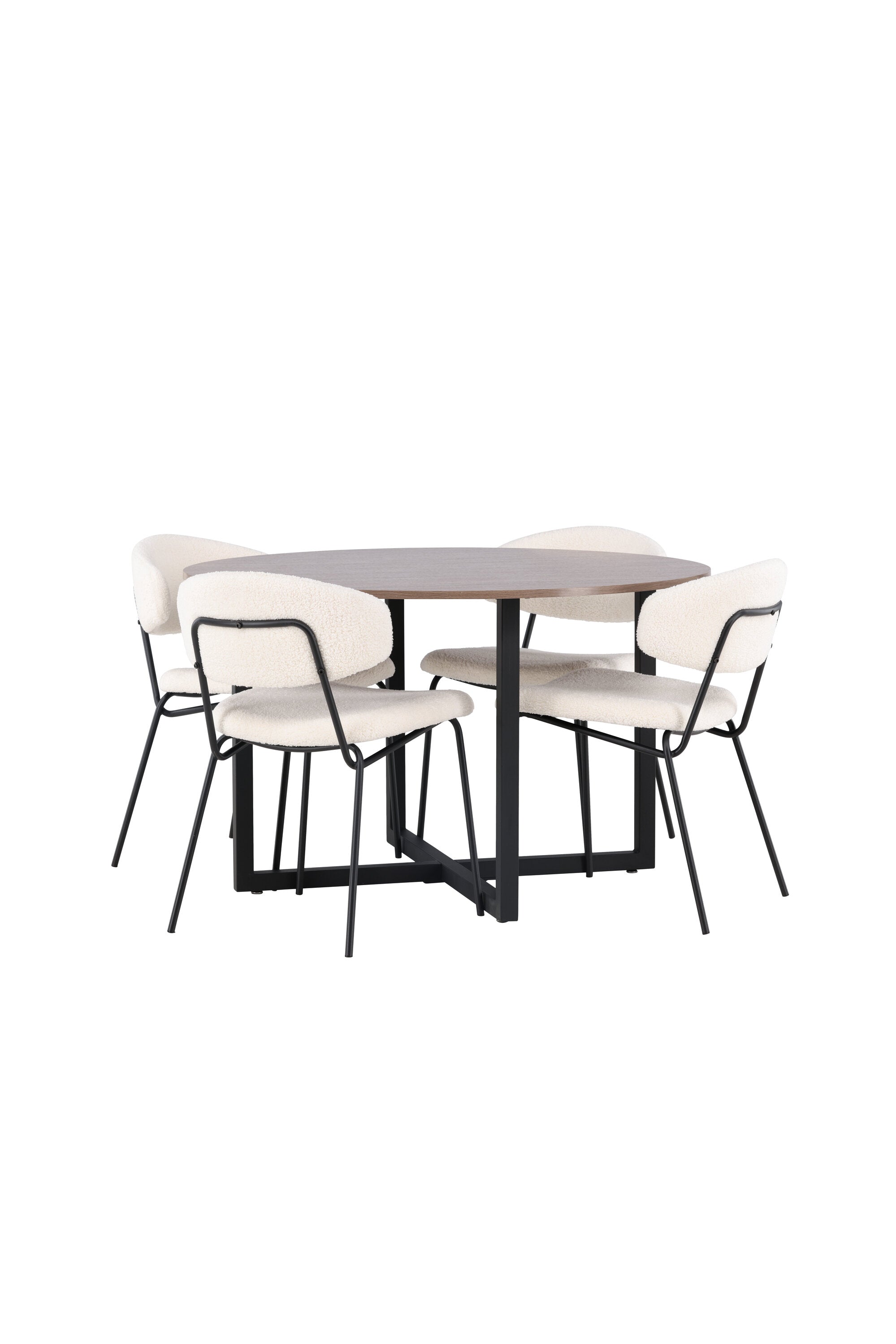 Matgrupp Durango med 4st matstolar Chico-GR Dining Set-Venture Home-peaceofhome.se