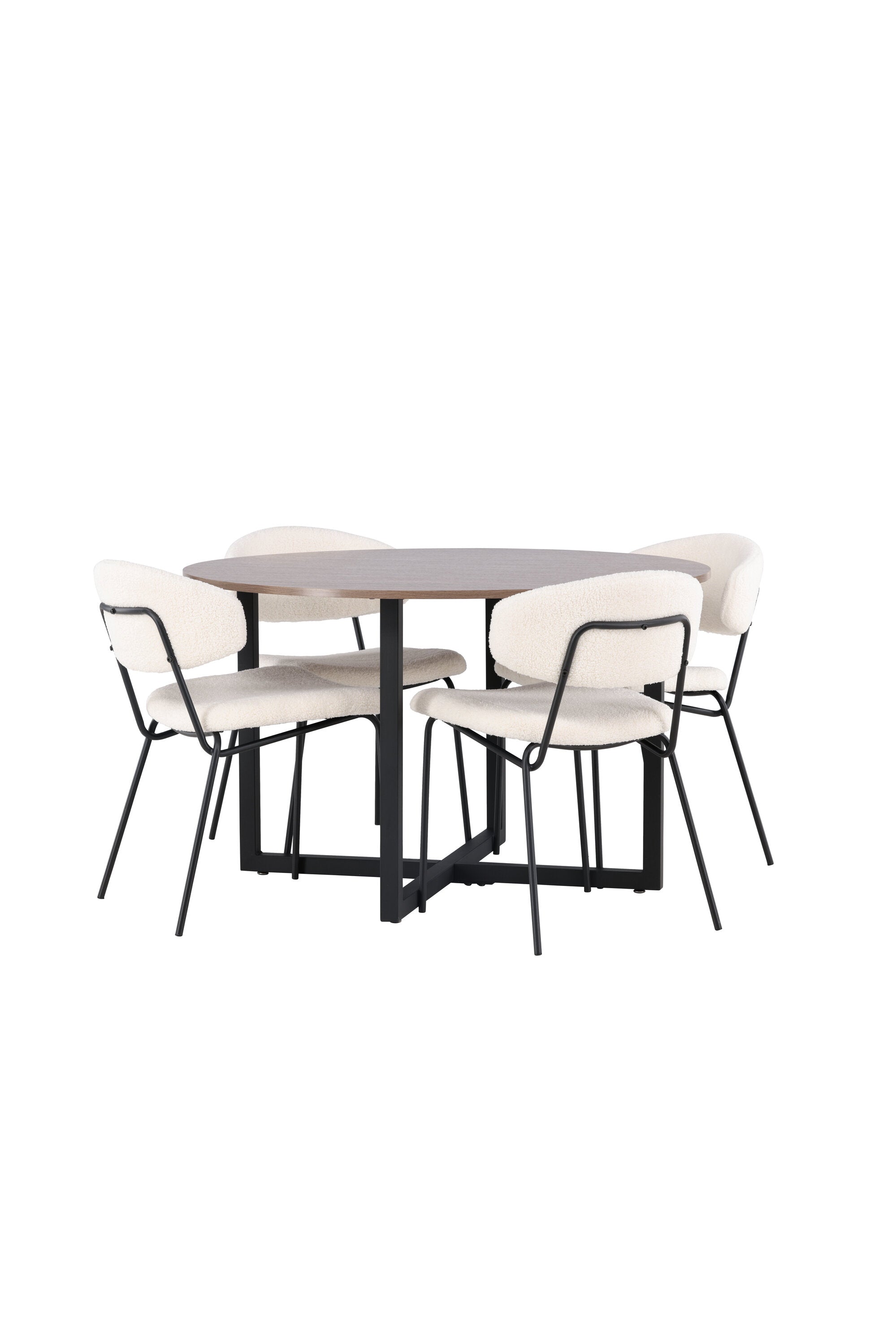 Matgrupp Durango med 4st matstolar Chico-GR Dining Set-Venture Home-peaceofhome.se