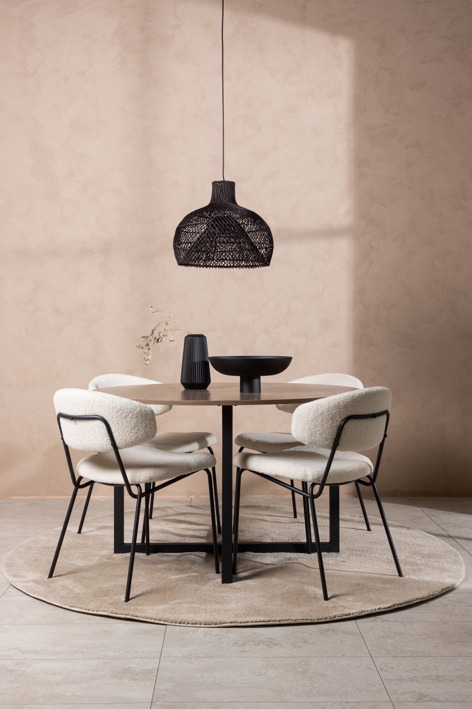 Matgrupp Durango med 4st matstolar Chico-GR Dining Set-Venture Home-peaceofhome.se