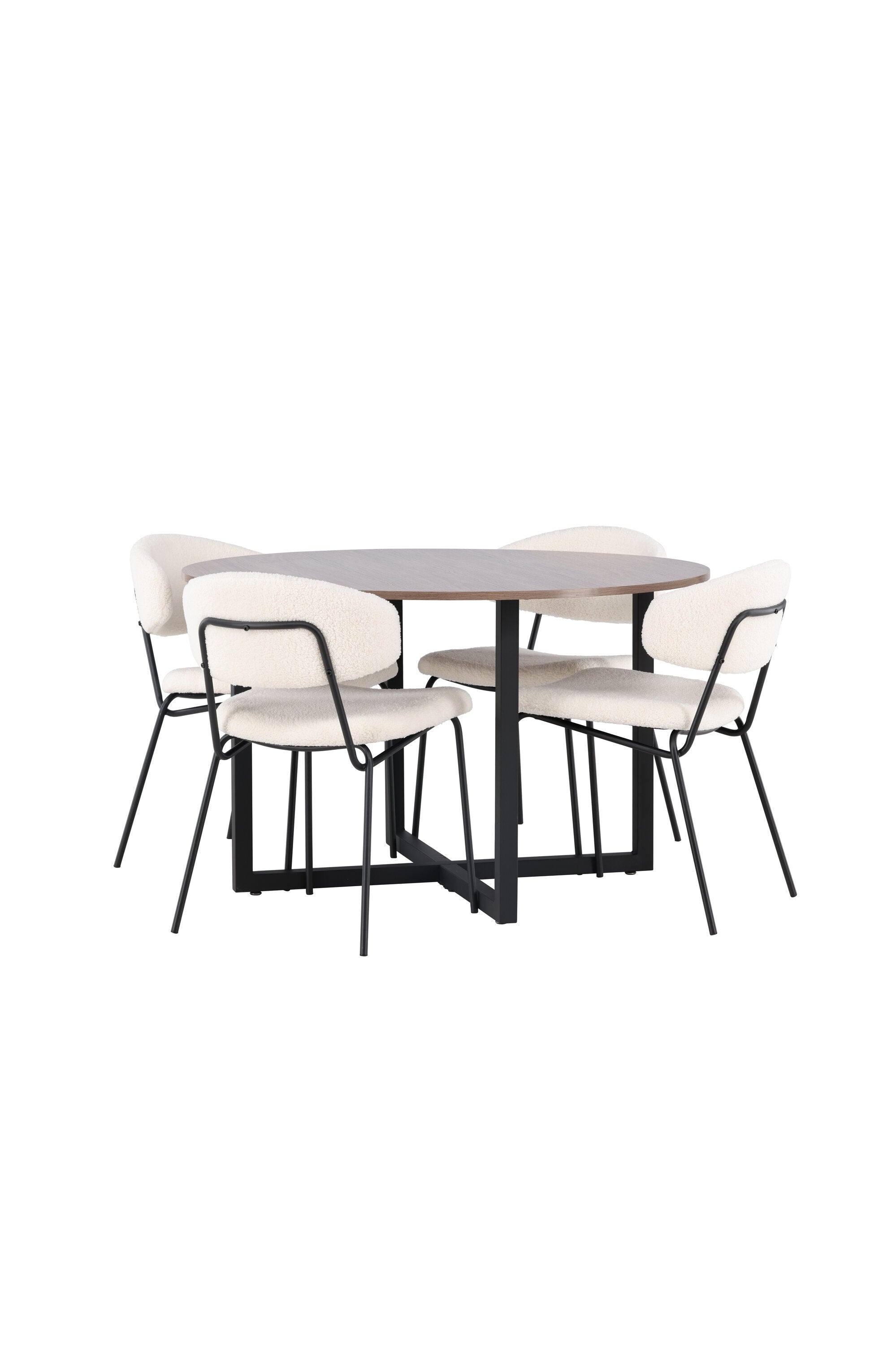 Matgrupp Durango med 4st matstolar Chico-GR Dining Set-Venture Home-peaceofhome.se