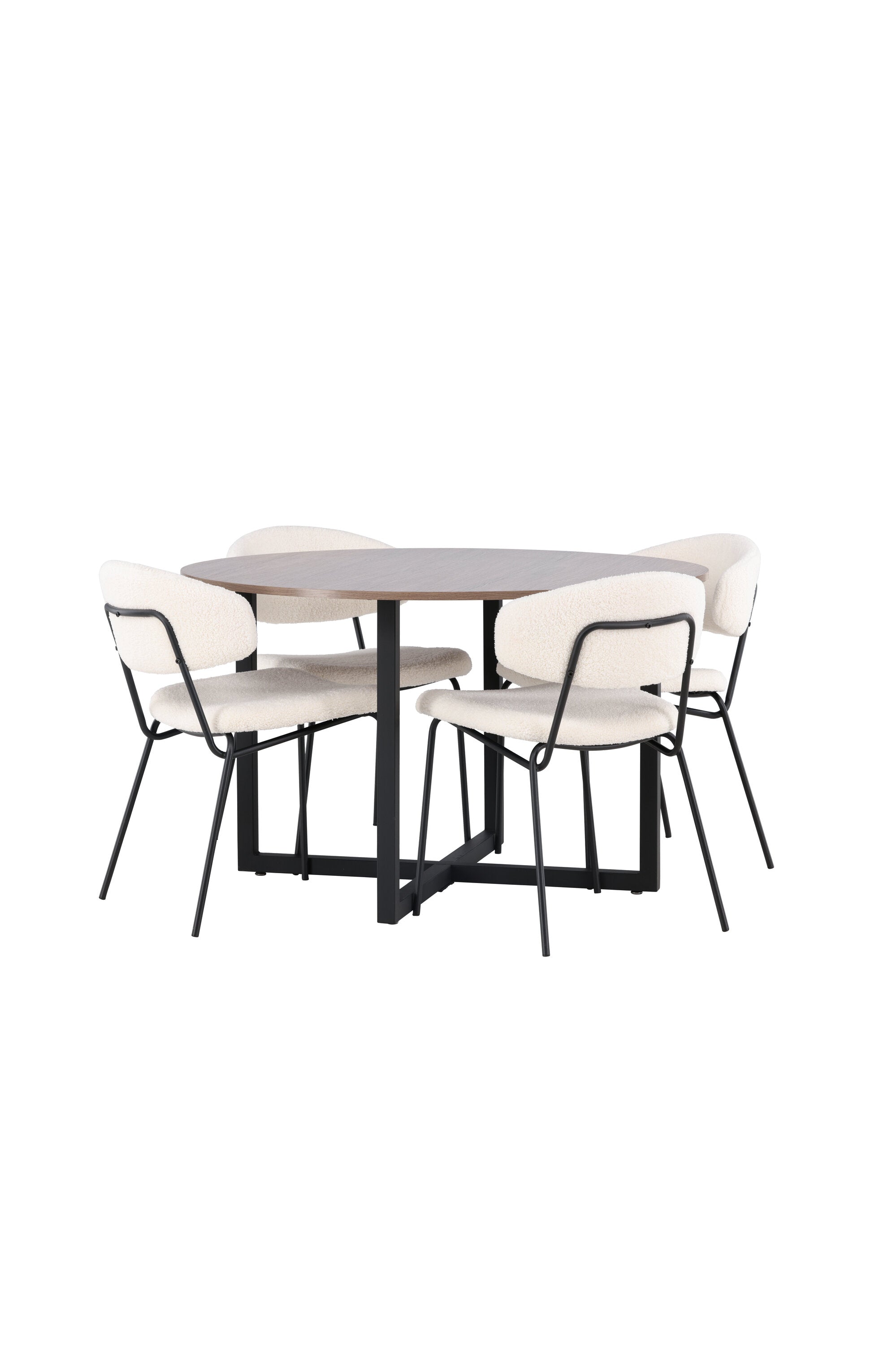 Matgrupp Durango med 4st matstolar Chico-GR Dining Set-Venture Home-peaceofhome.se