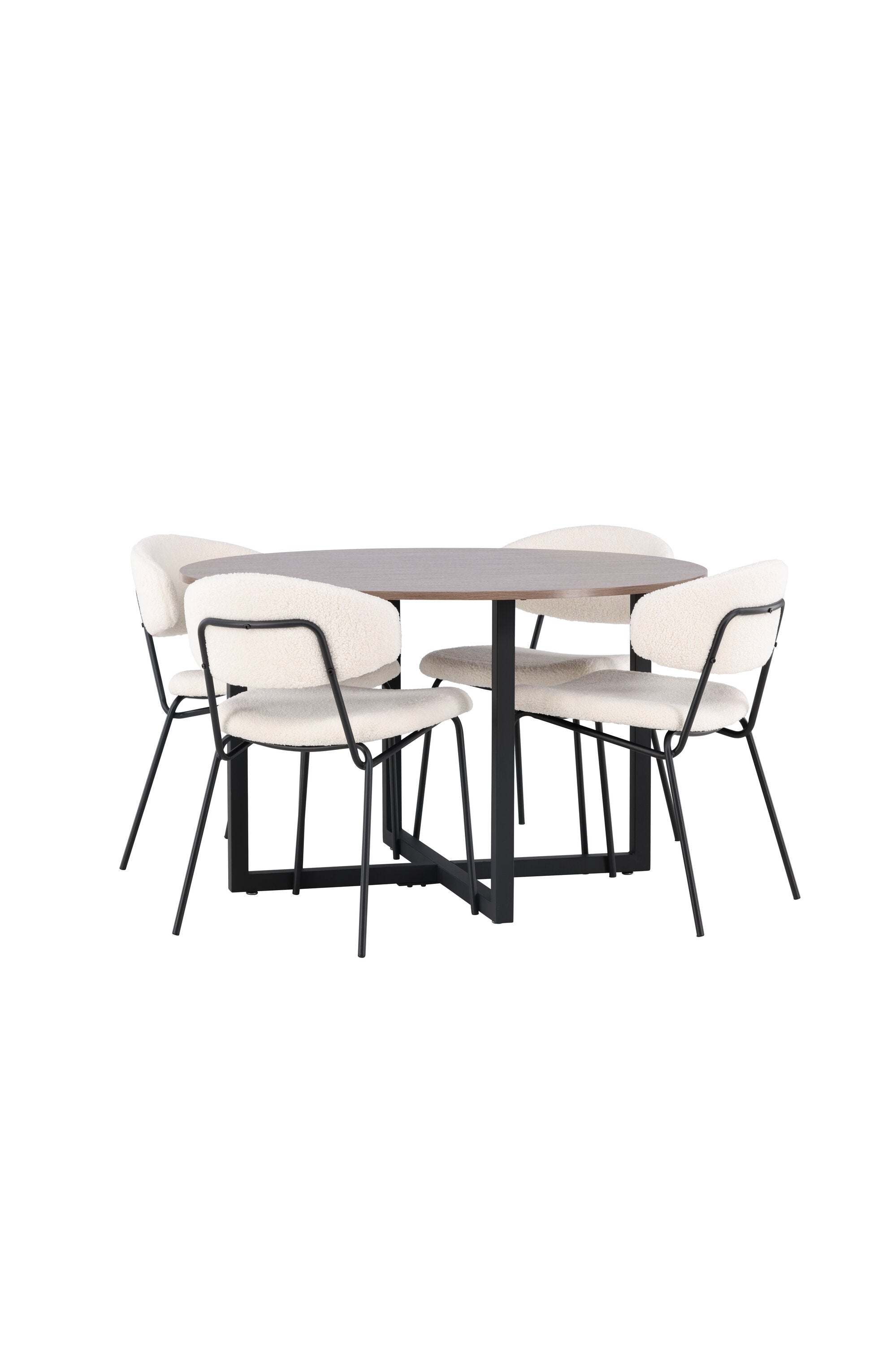 Matgrupp Durango med 4st matstolar Chico-GR Dining Set-Venture Home-peaceofhome.se