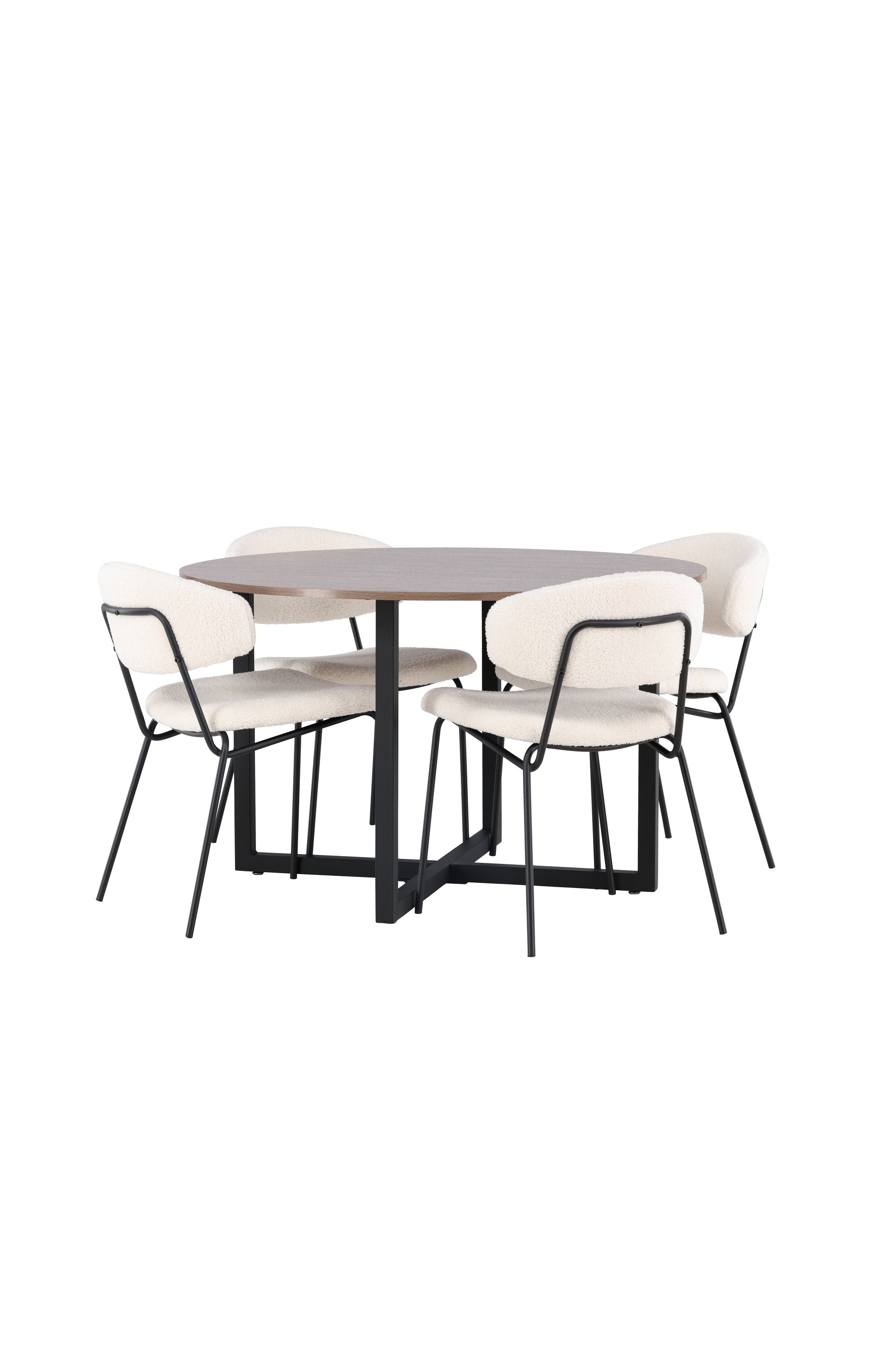 Matgrupp Durango med 4st matstolar Chico-GR Dining Set-Venture Home-peaceofhome.se