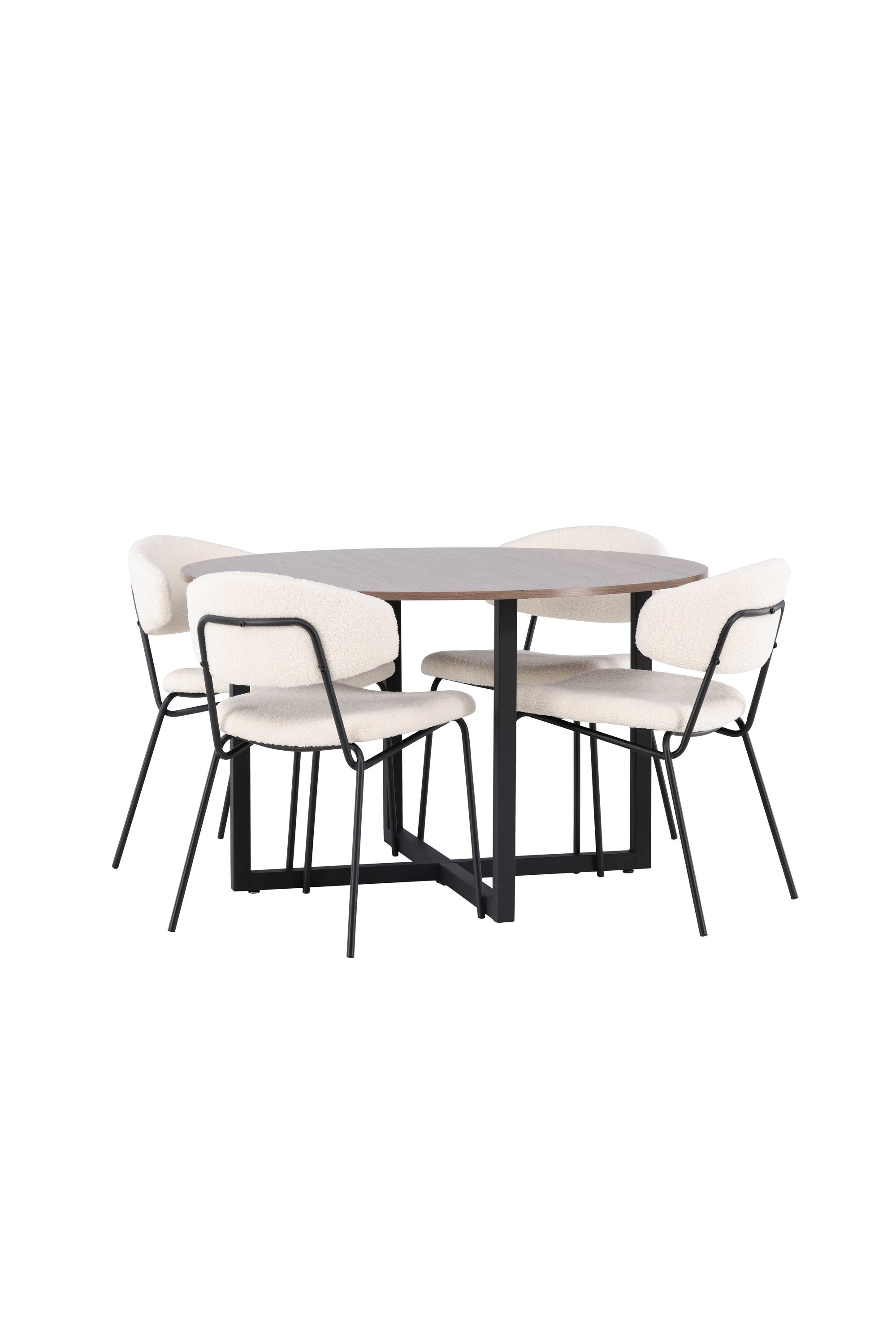 Matgrupp Durango med 4st matstolar Chico-GR Dining Set-Venture Home-peaceofhome.se