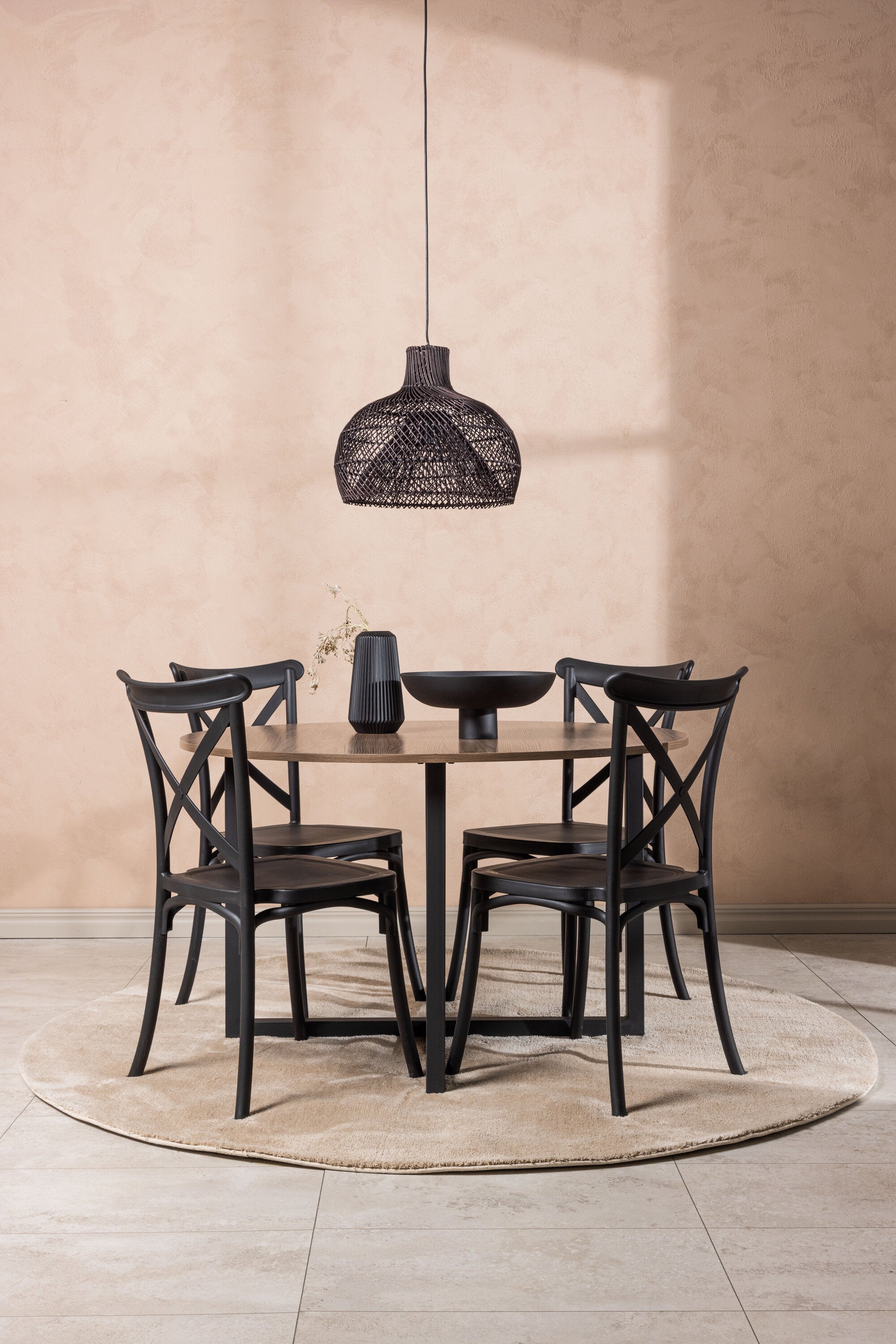 Matgrupp Durango med 4st matstolar Crosett-GR Dining Set-Venture Home-peaceofhome.se