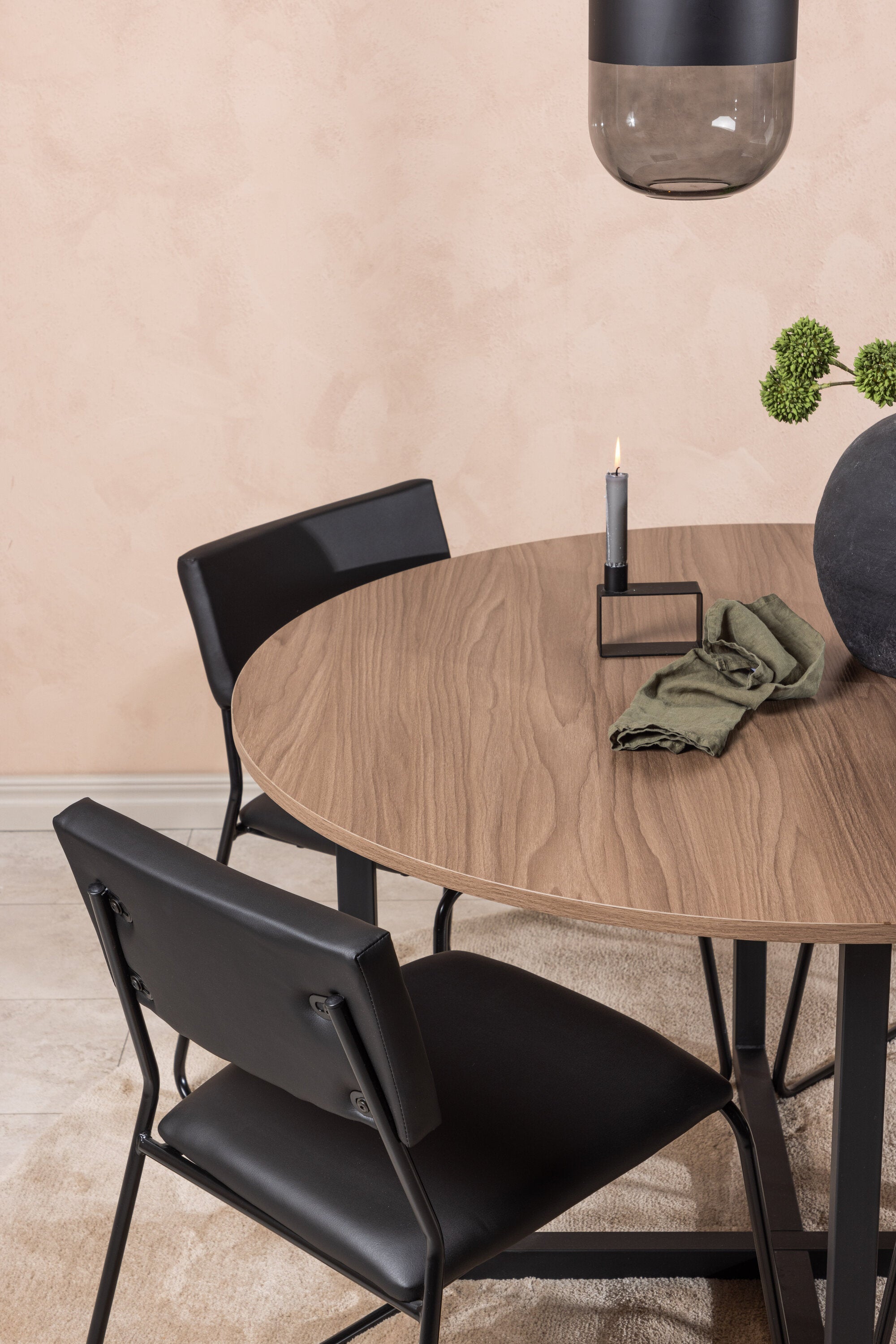 Matgrupp Durango med 4st matstolar Kenth-GR Dining Set-Venture Home-peaceofhome.se