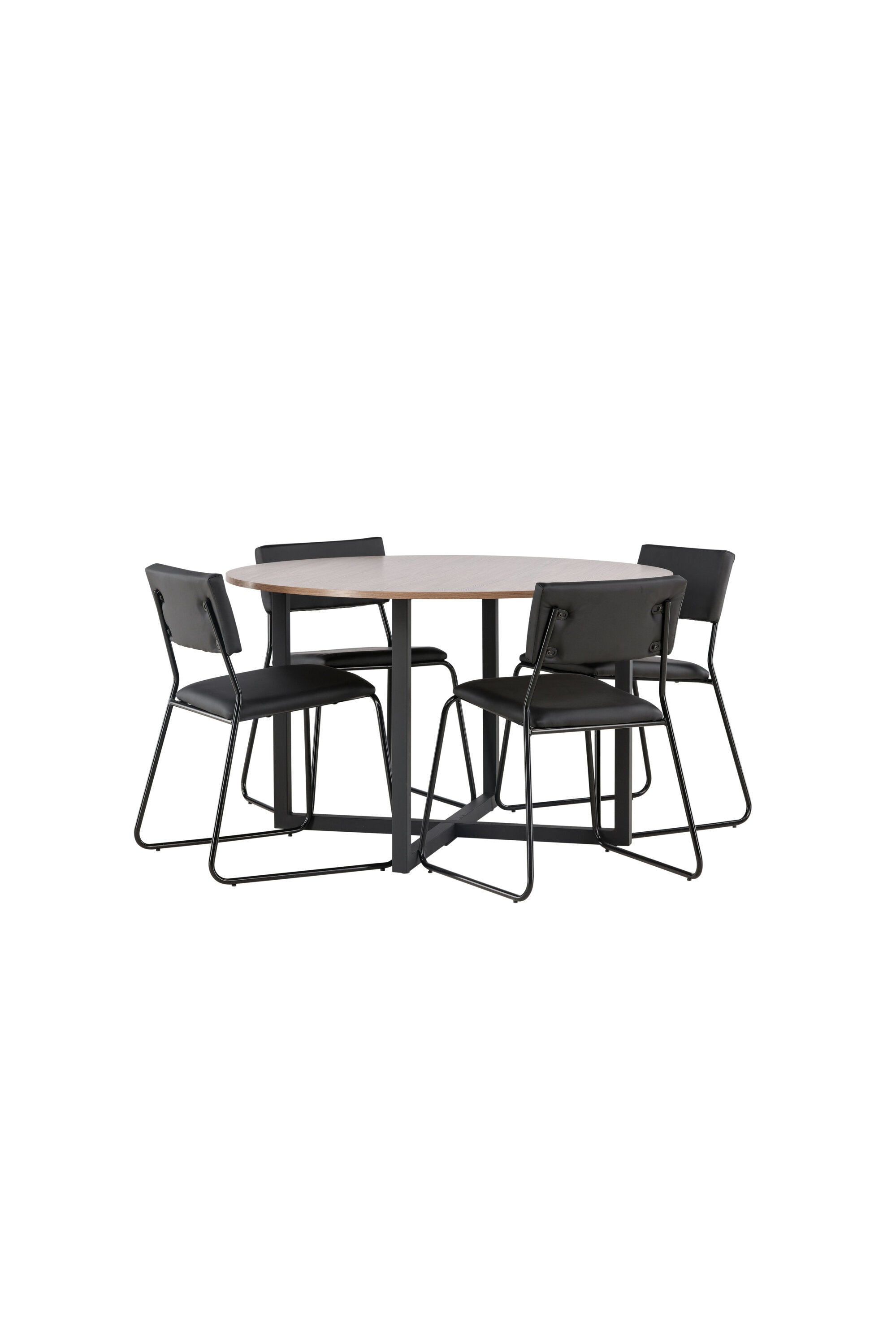 Matgrupp Durango med 4st matstolar Kenth-GR Dining Set-Venture Home-peaceofhome.se