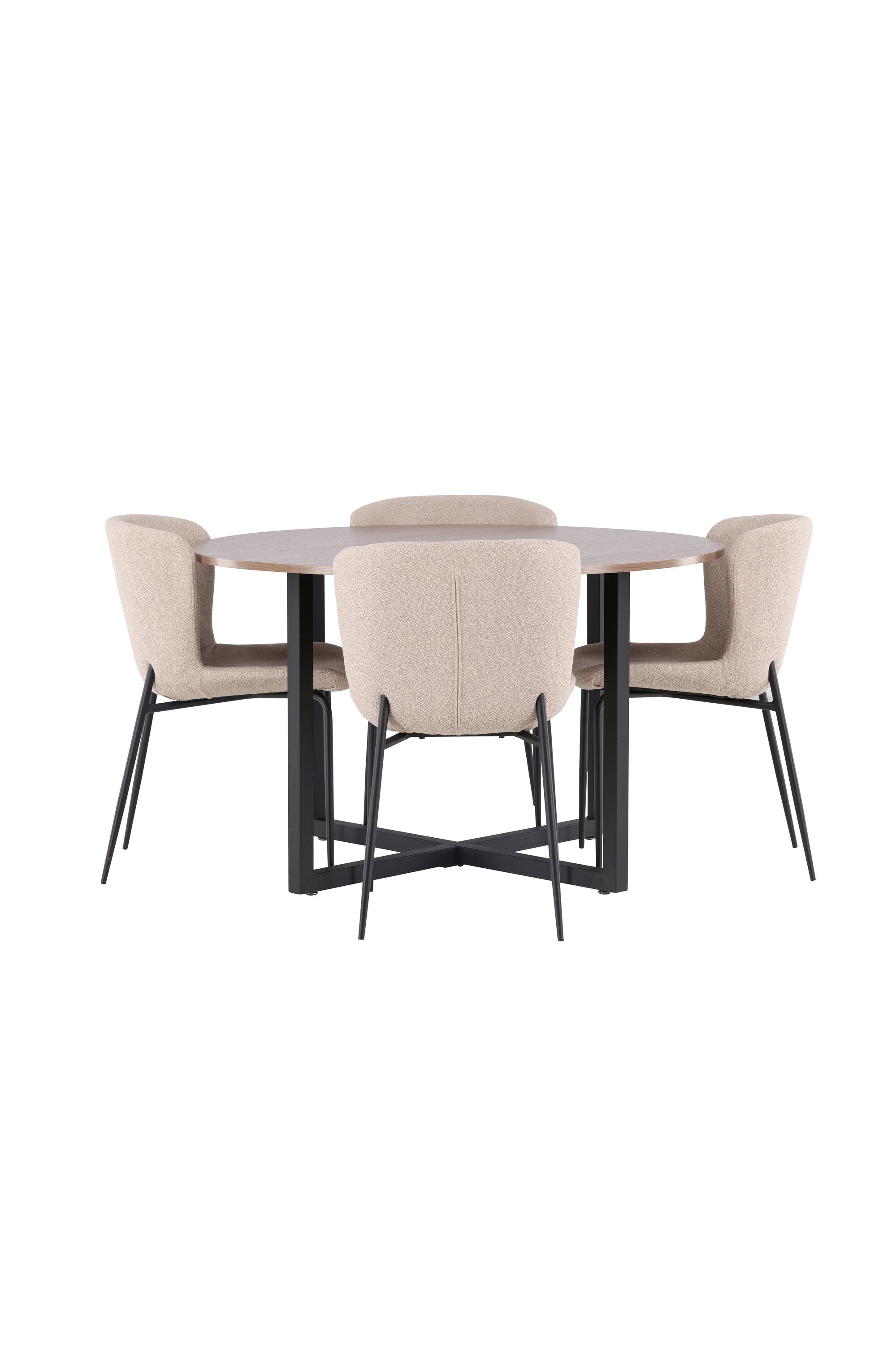 Matgrupp Durango med 4st matstolar Modesto-GR Dining Set-Venture Home-peaceofhome.se