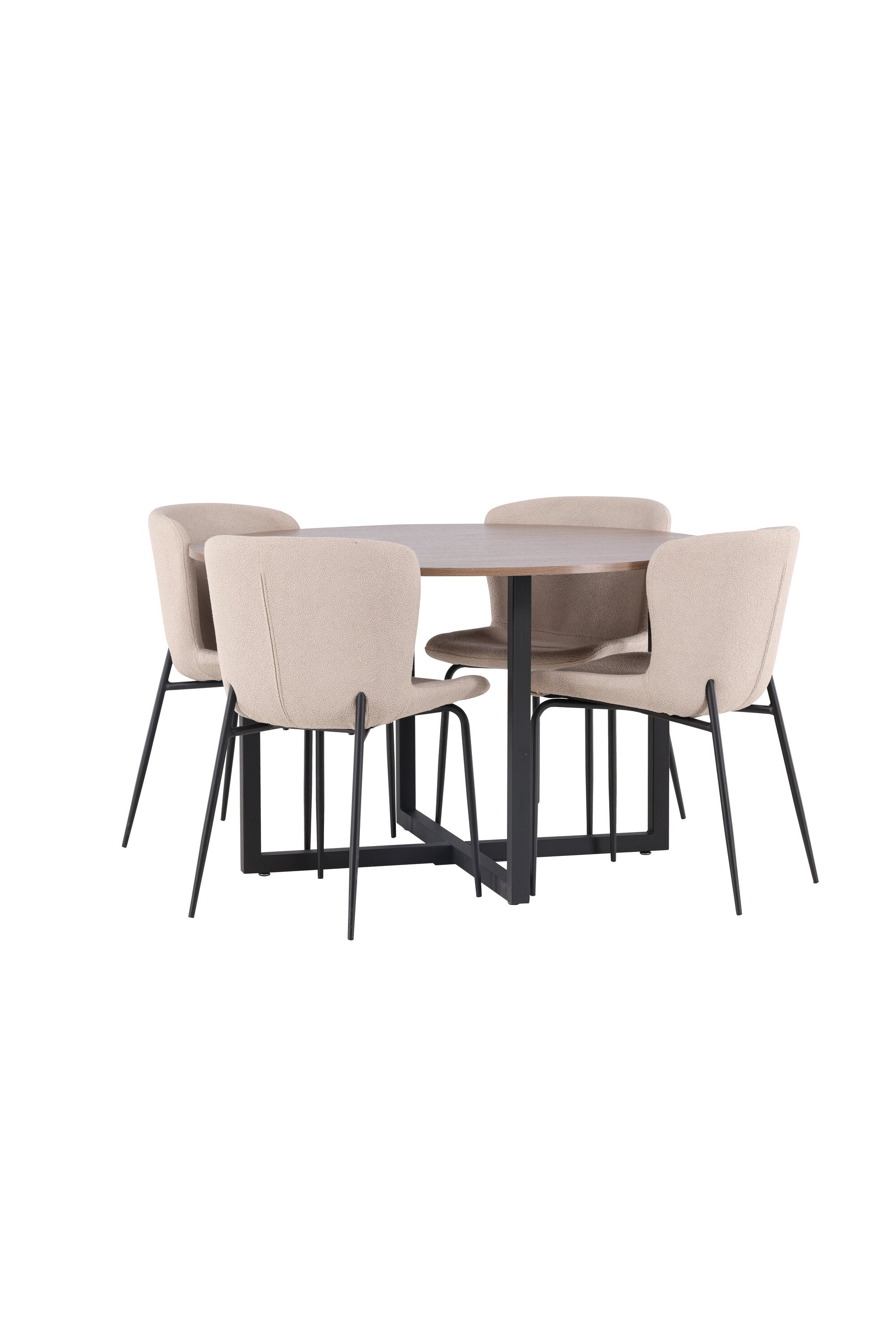 Matgrupp Durango med 4st matstolar Modesto-GR Dining Set-Venture Home-peaceofhome.se