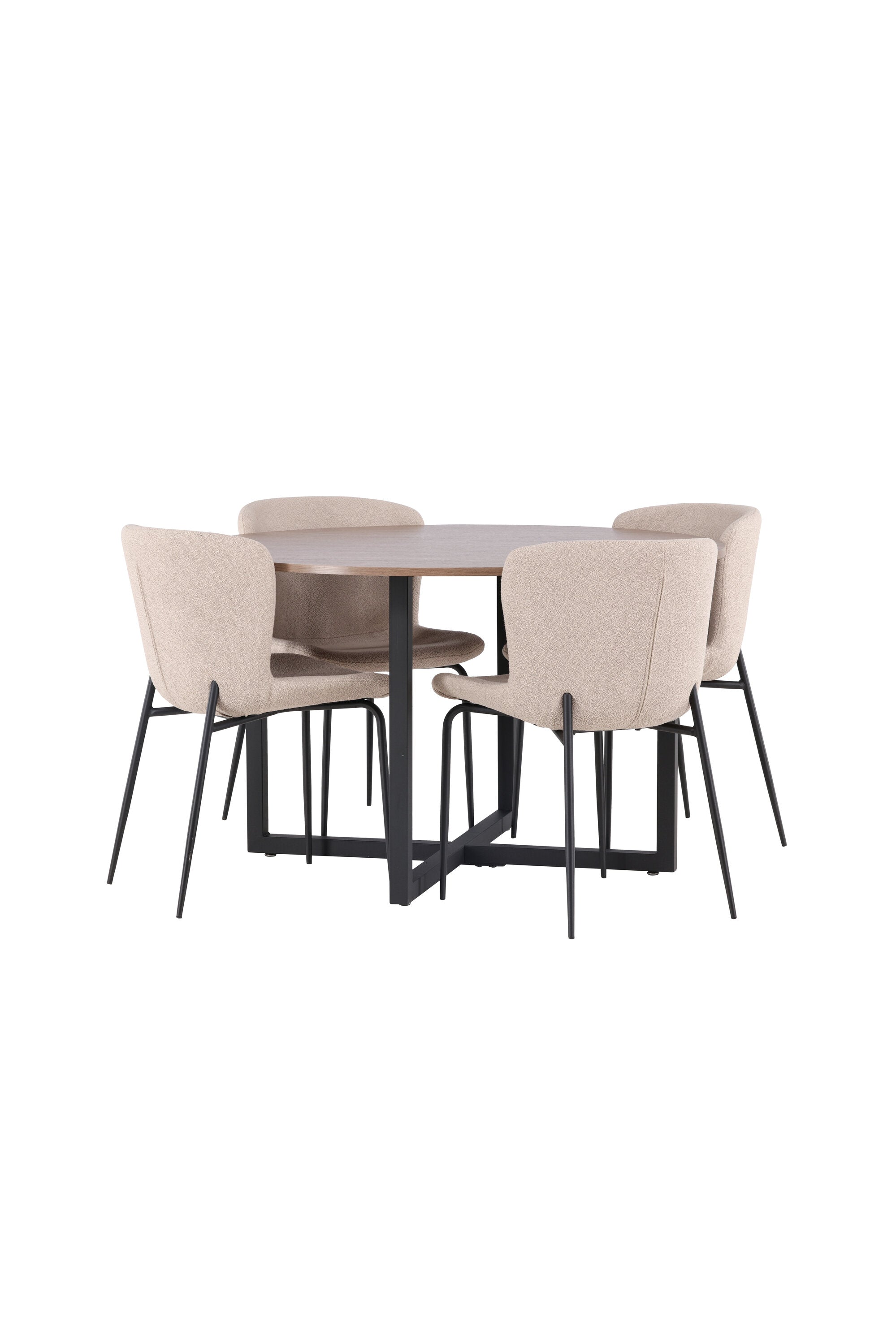 Matgrupp Durango med 4st matstolar Modesto-GR Dining Set-Venture Home-peaceofhome.se