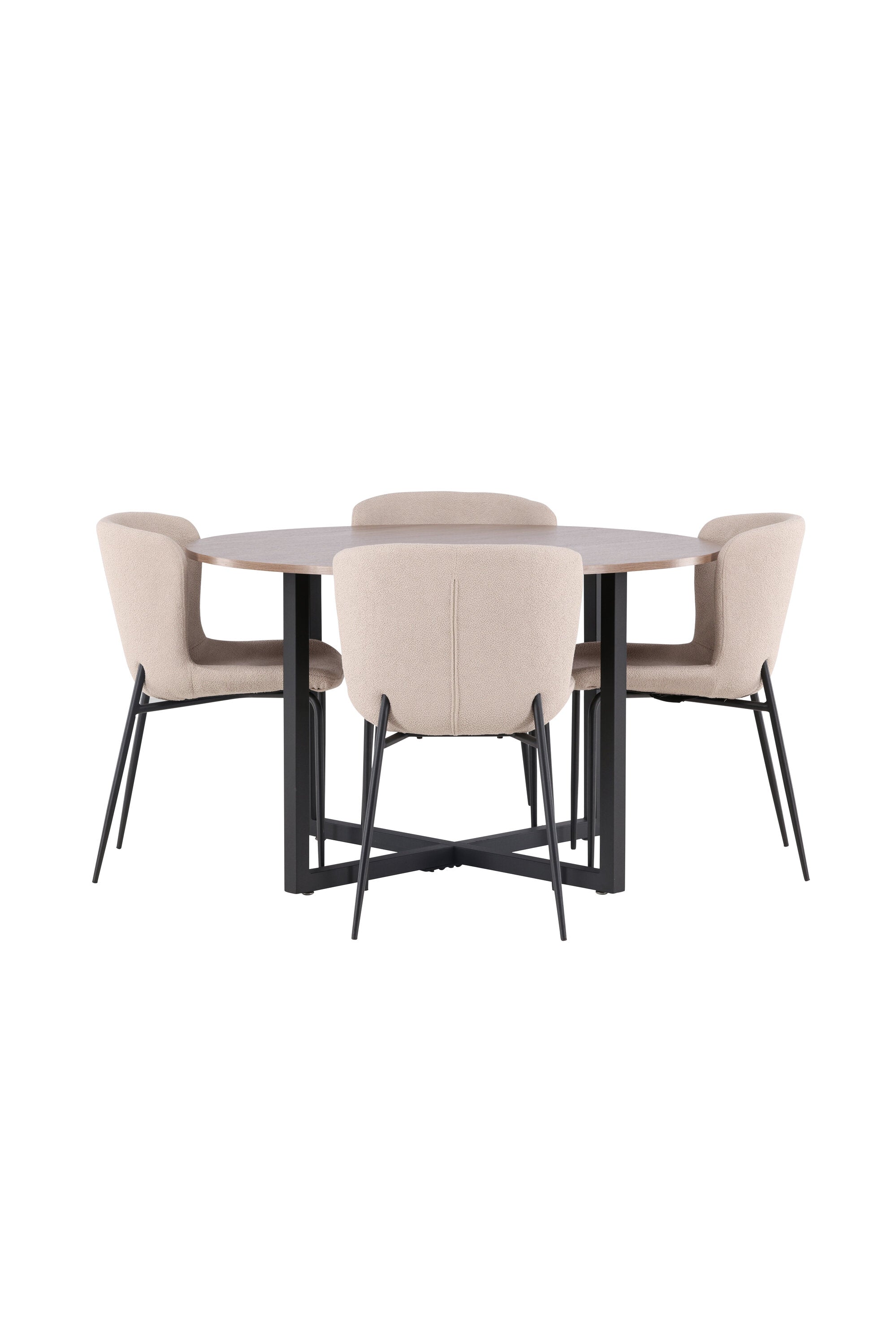 Matgrupp Durango med 4st matstolar Modesto-GR Dining Set-Venture Home-peaceofhome.se