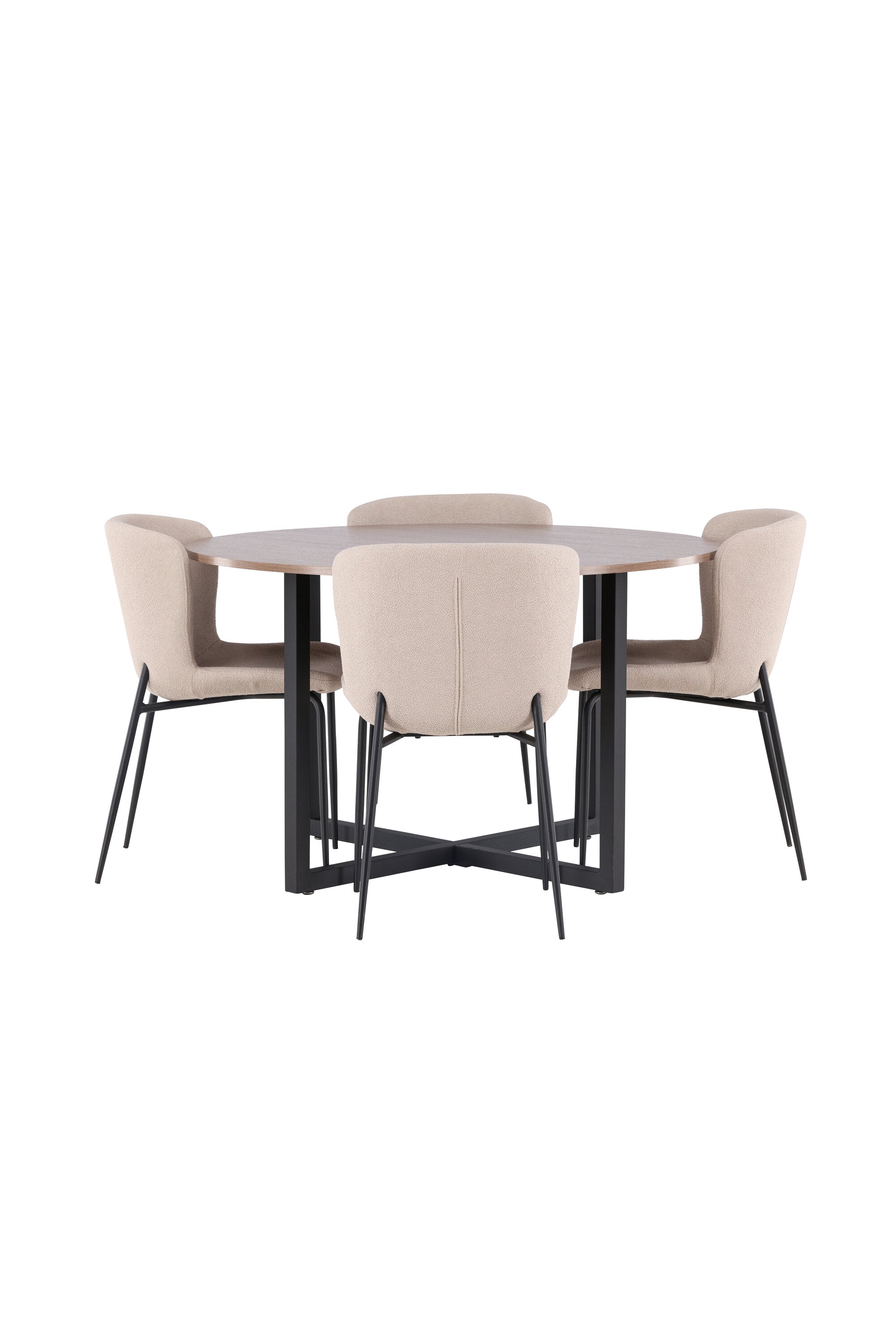 Matgrupp Durango med 4st matstolar Modesto-GR Dining Set-Venture Home-peaceofhome.se