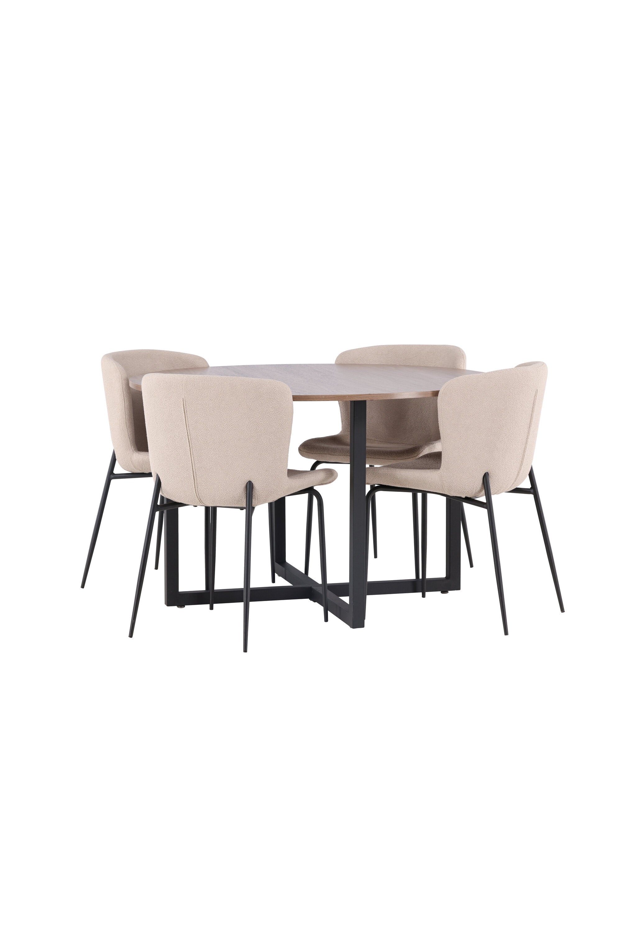 Matgrupp Durango med 4st matstolar Modesto-GR Dining Set-Venture Home-peaceofhome.se