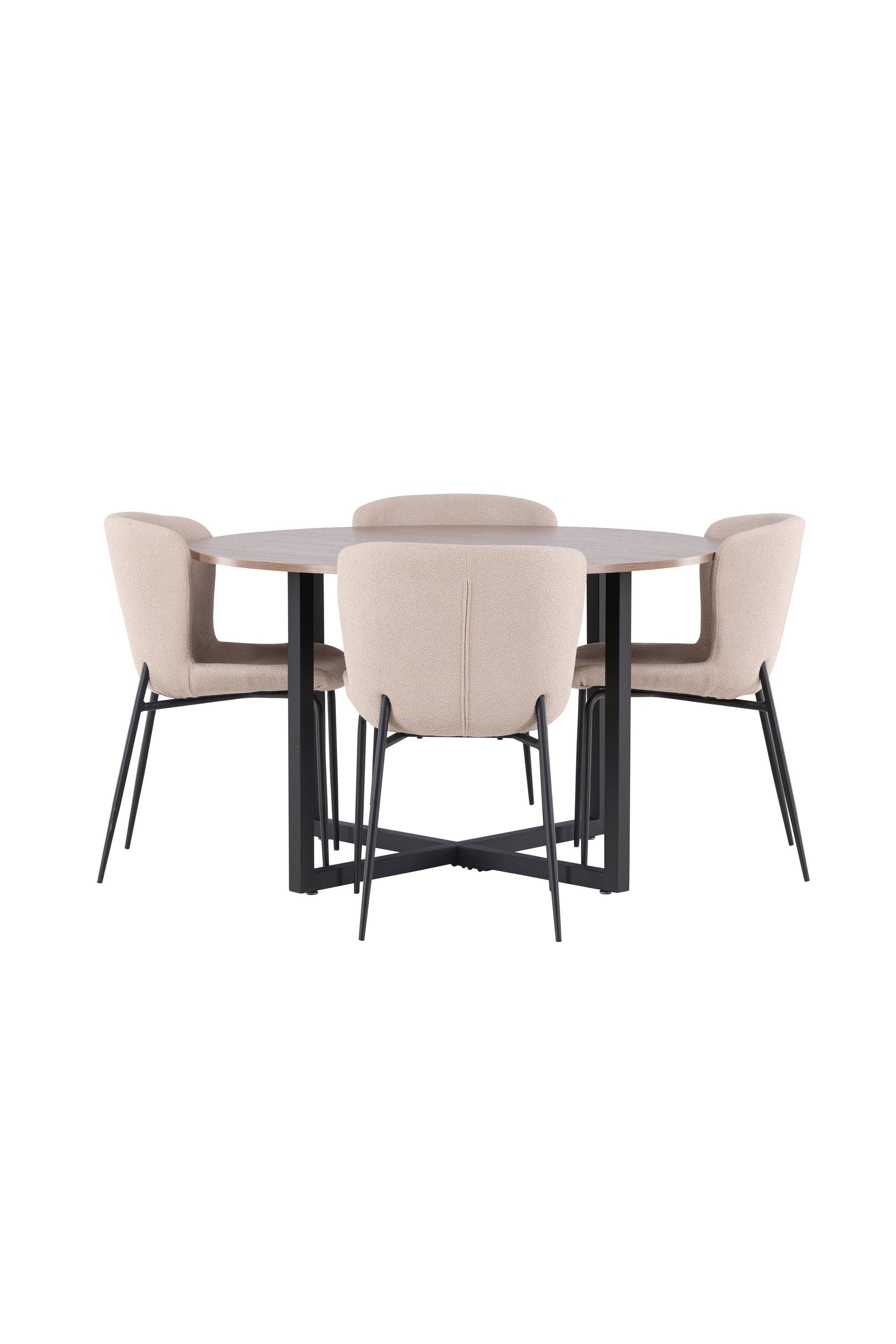 Matgrupp Durango med 4st matstolar Modesto-GR Dining Set-Venture Home-peaceofhome.se