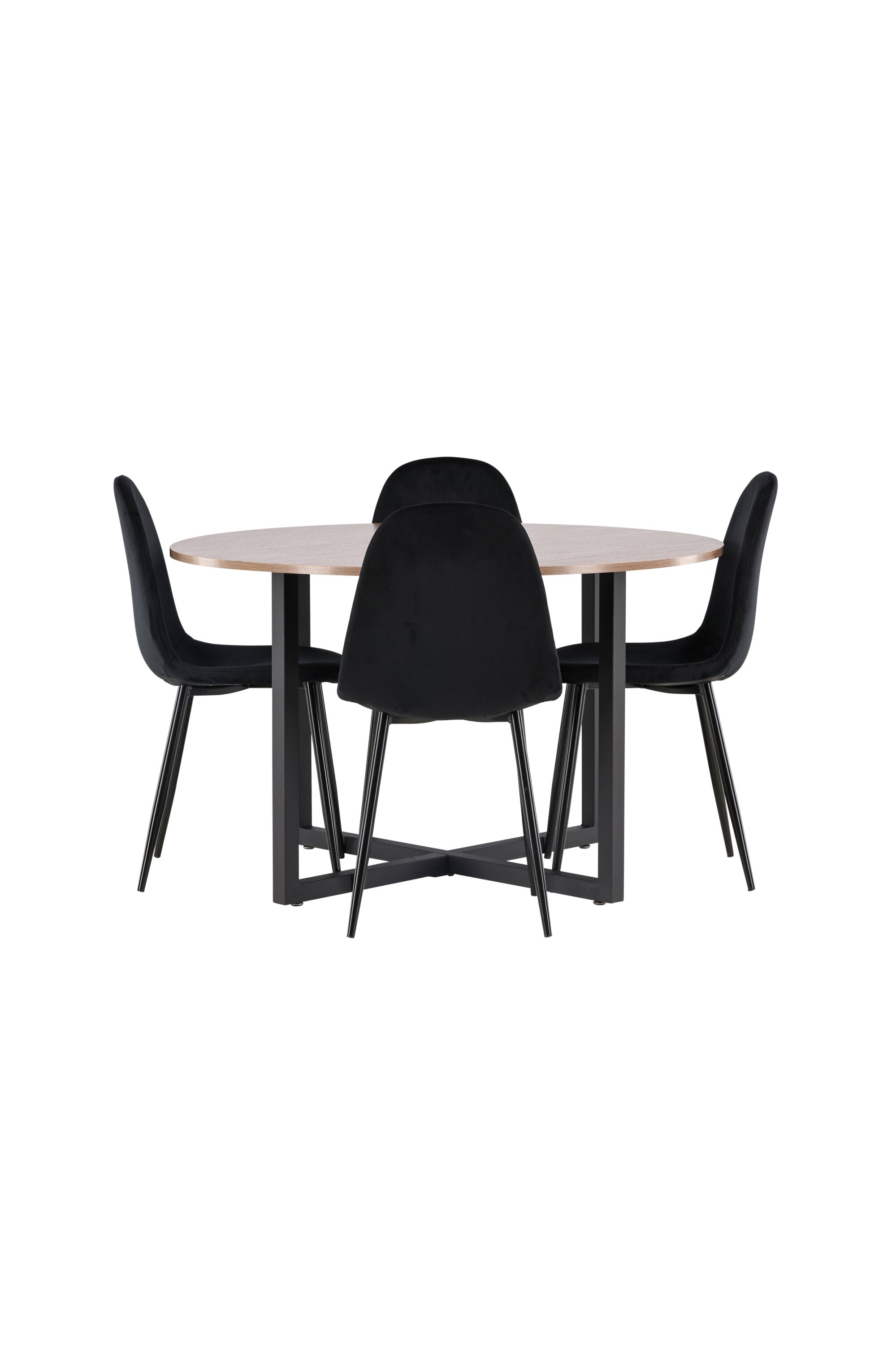 Matgrupp Durango med 4st matstolar Polar-GR Dining Set-Venture Home-peaceofhome.se