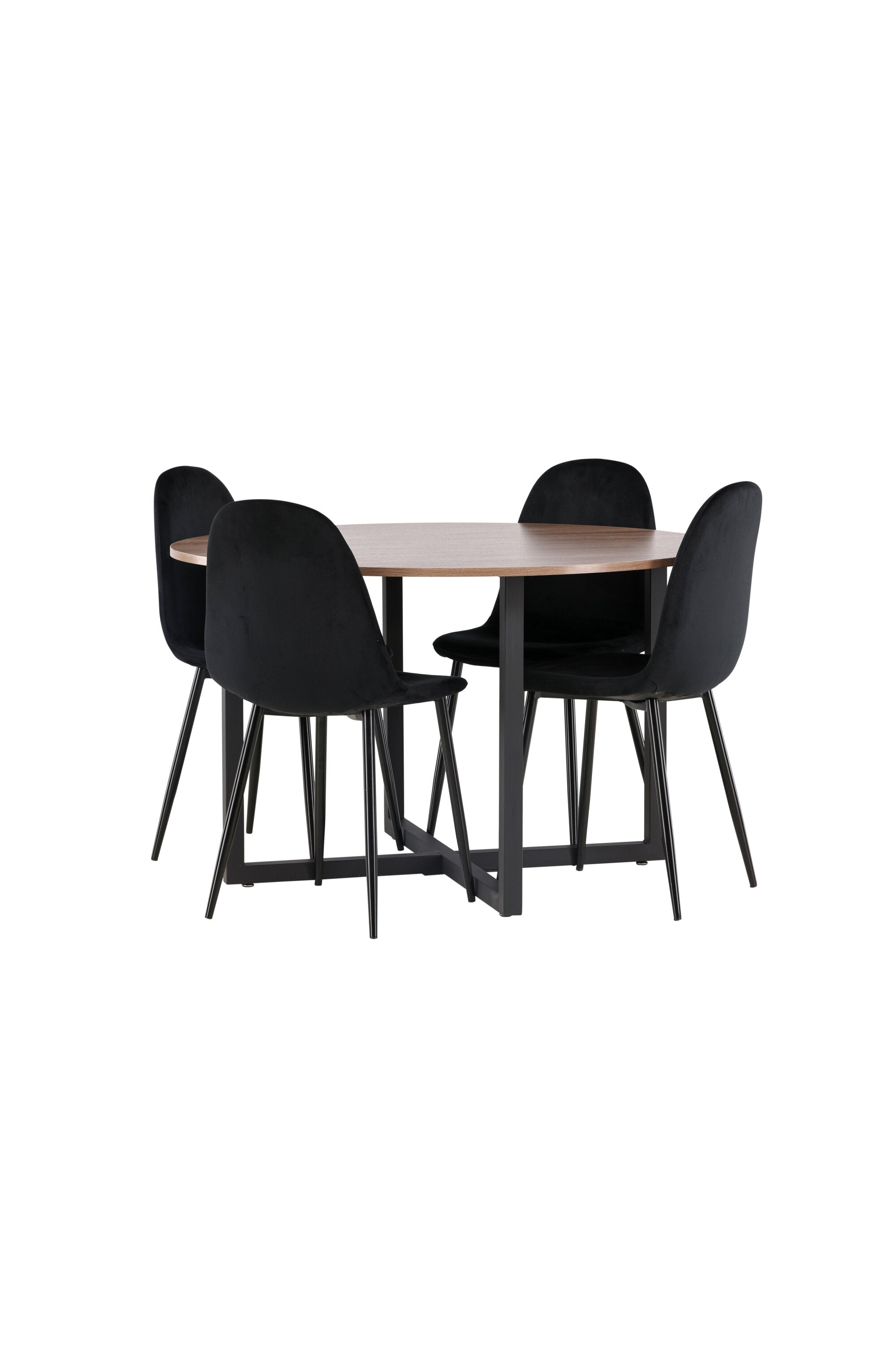 Matgrupp Durango med 4st matstolar Polar-GR Dining Set-Venture Home-peaceofhome.se