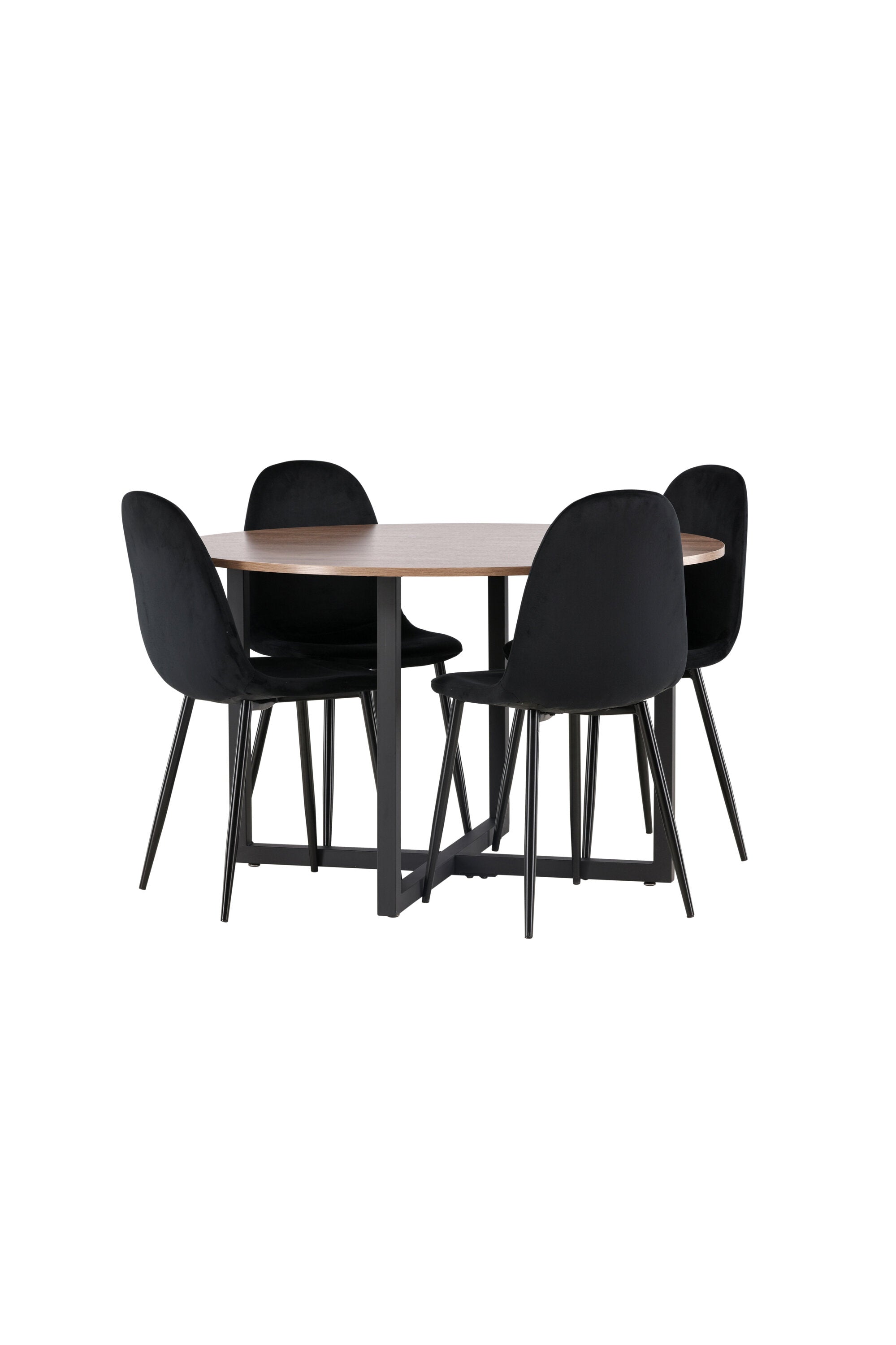 Matgrupp Durango med 4st matstolar Polar-GR Dining Set-Venture Home-peaceofhome.se