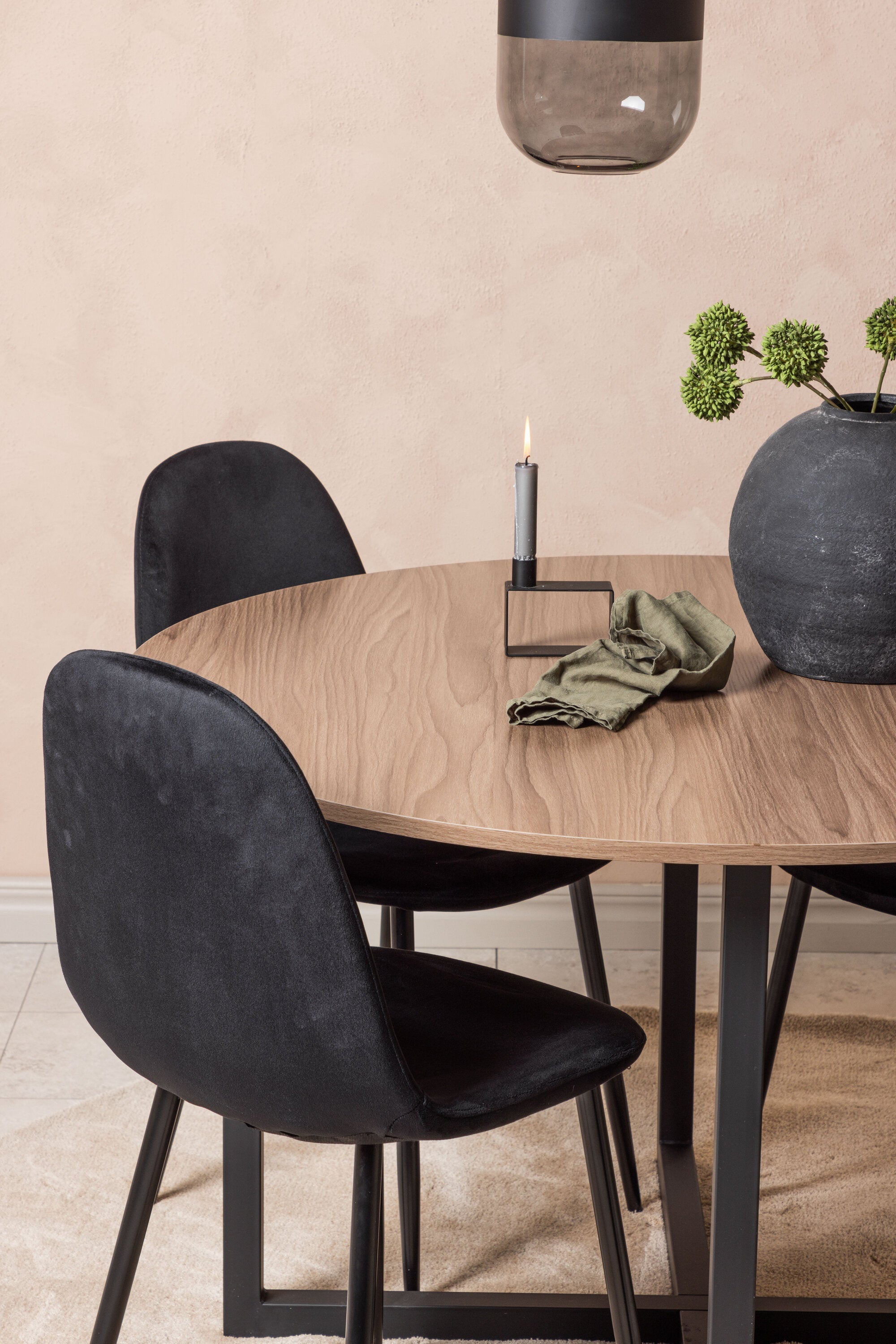 Matgrupp Durango med 4st matstolar Polar-GR Dining Set-Venture Home-peaceofhome.se