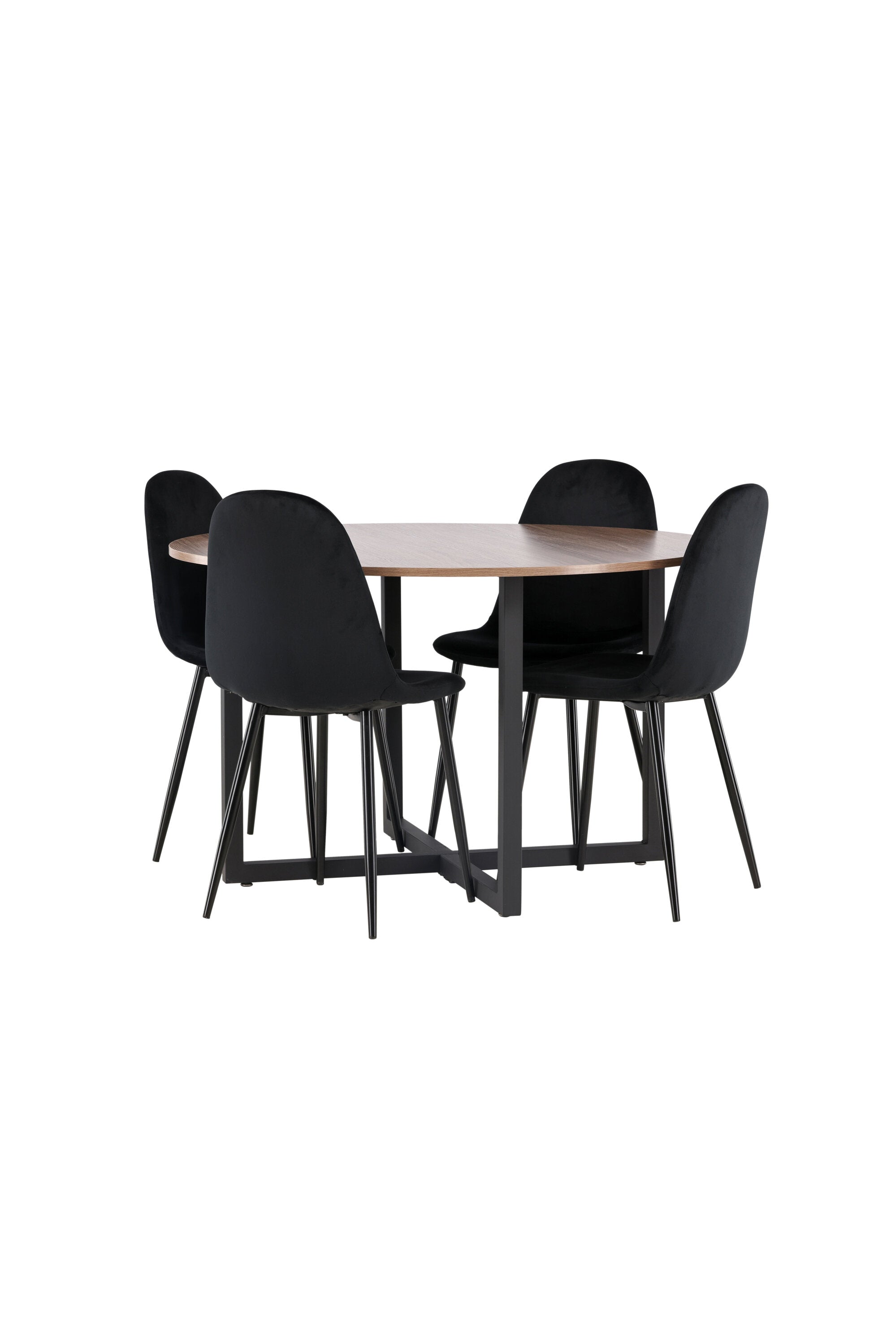 Matgrupp Durango med 4st matstolar Polar-GR Dining Set-Venture Home-peaceofhome.se