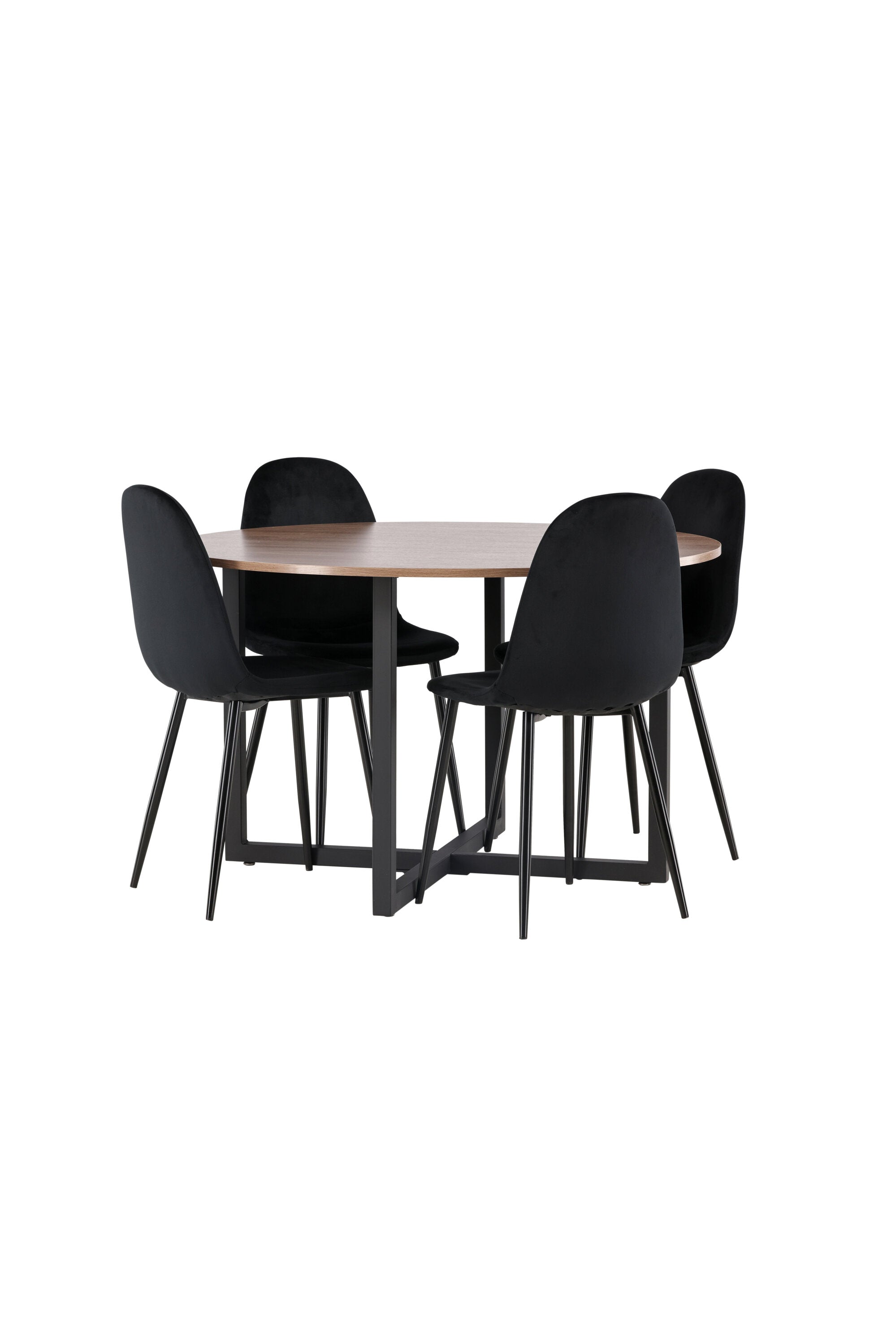 Matgrupp Durango med 4st matstolar Polar-GR Dining Set-Venture Home-peaceofhome.se