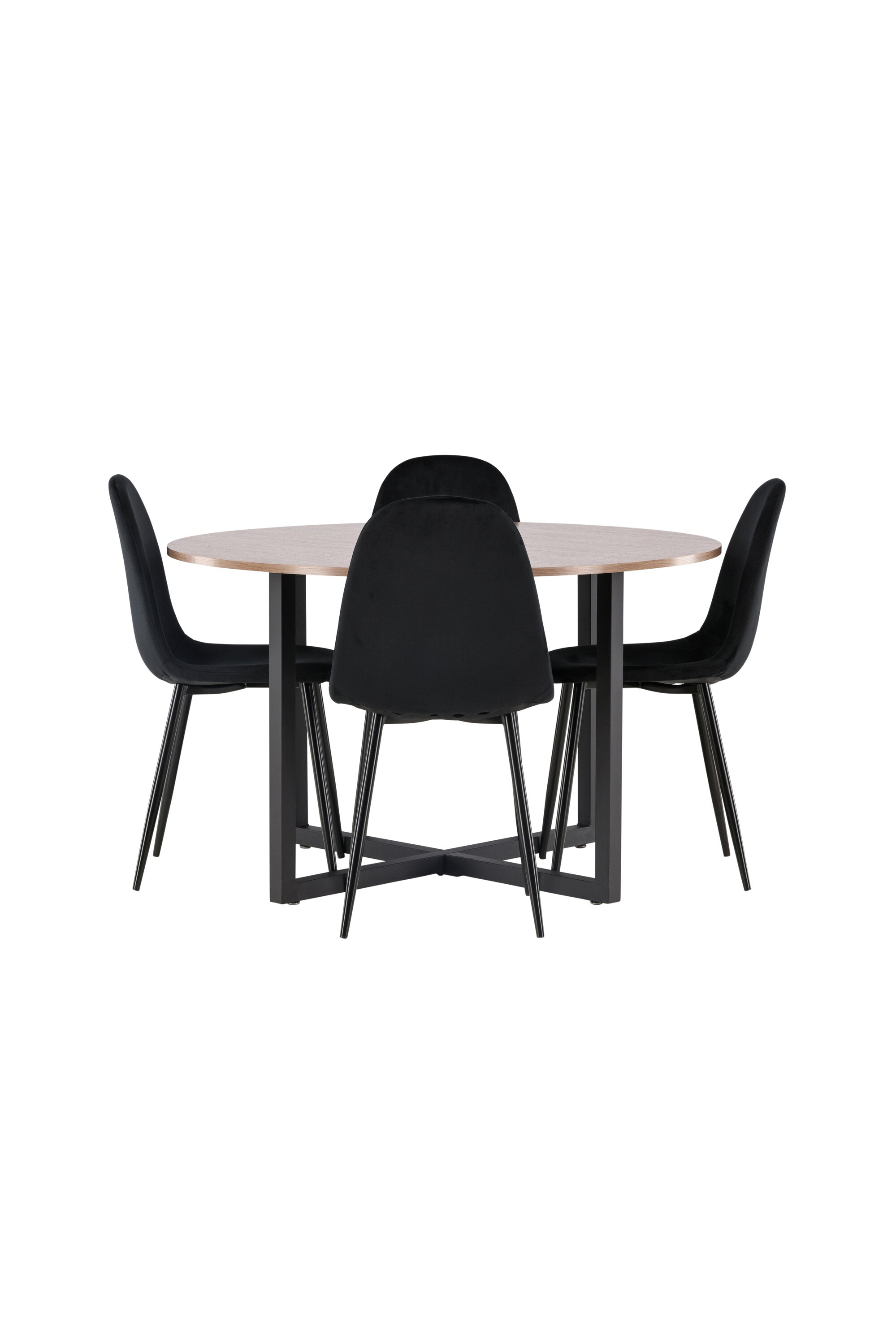 Matgrupp Durango med 4st matstolar Polar-GR Dining Set-Venture Home-peaceofhome.se