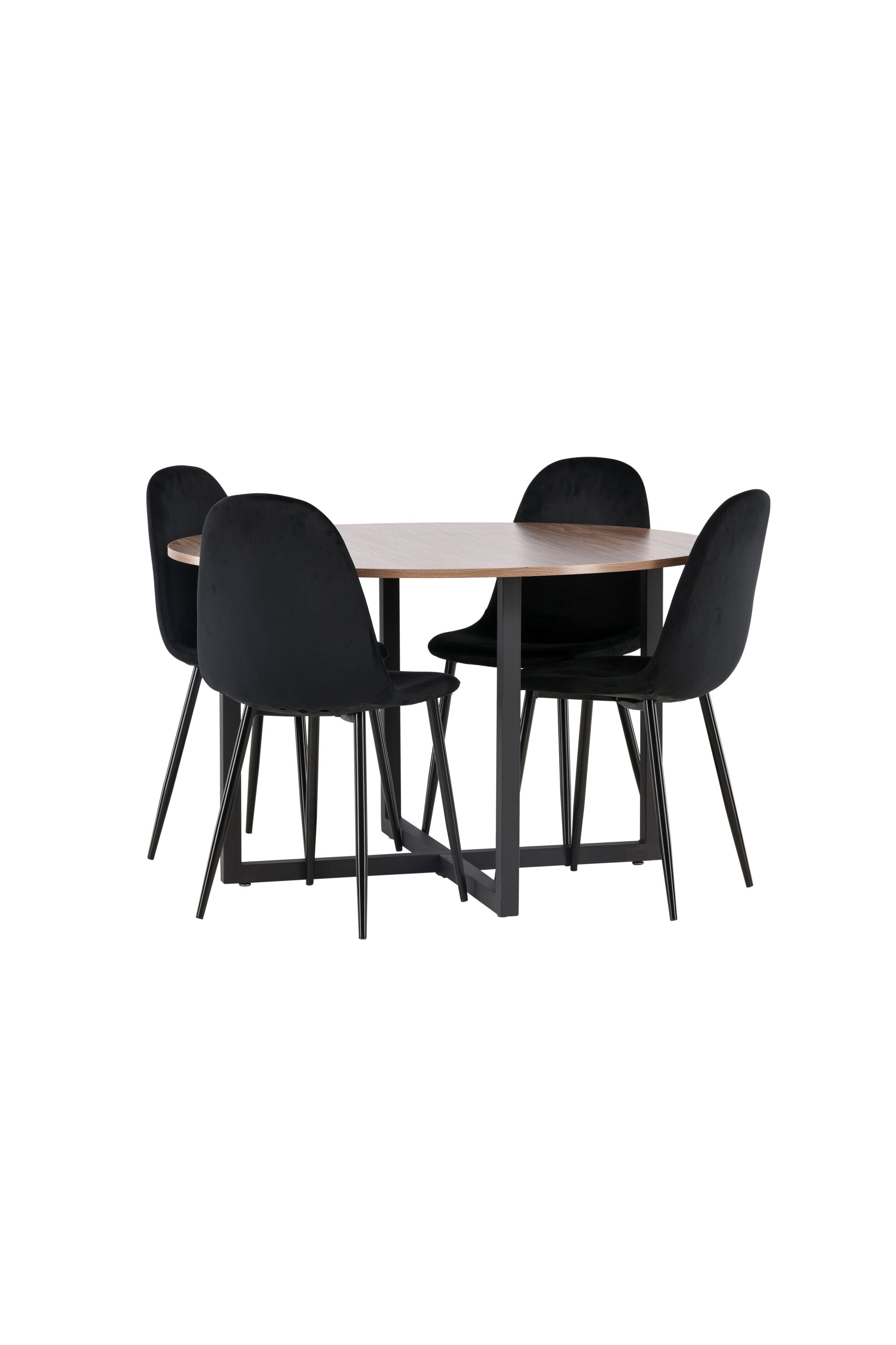 Matgrupp Durango med 4st matstolar Polar-GR Dining Set-Venture Home-peaceofhome.se